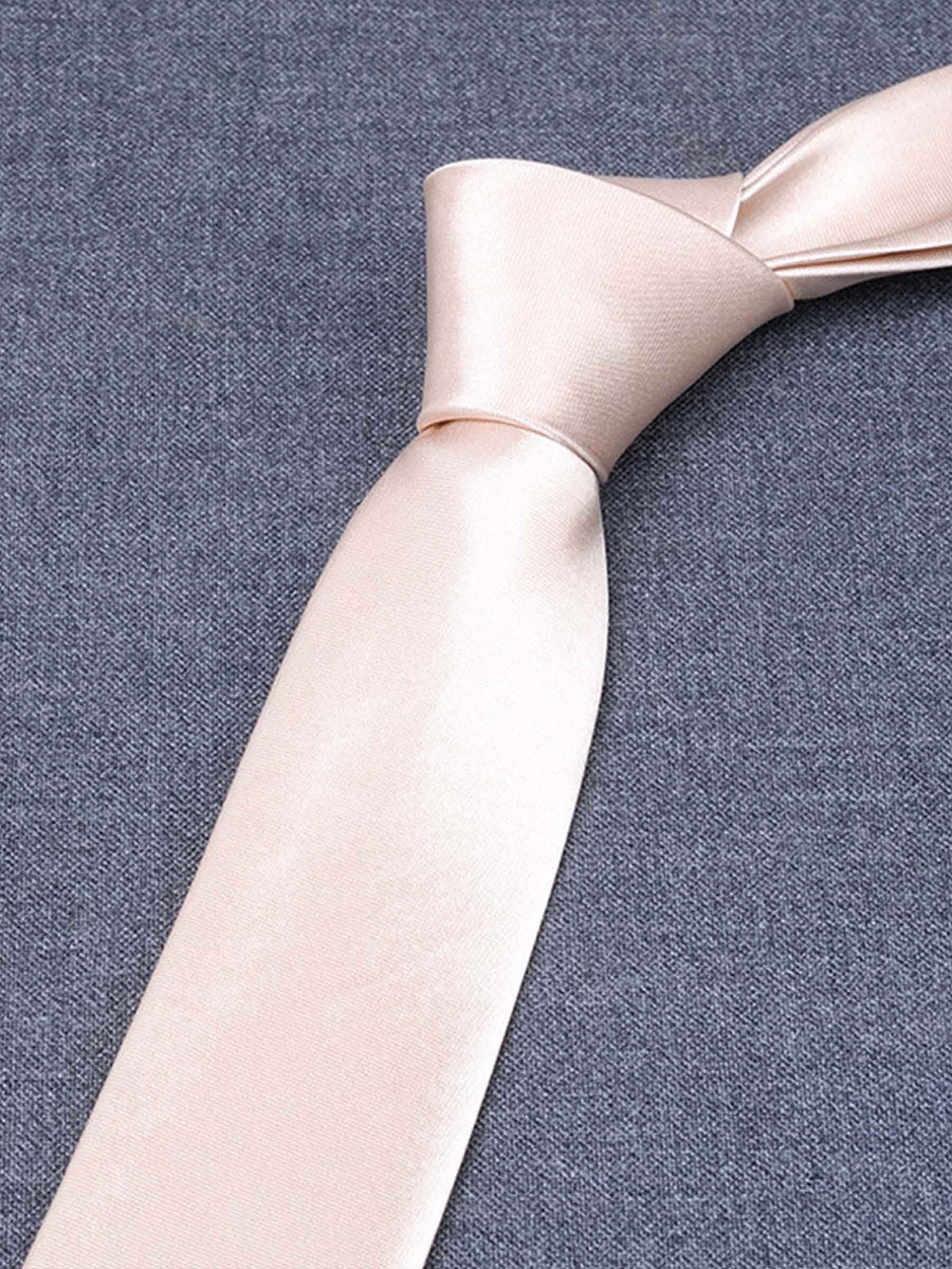 Cravate En Satin Pour Homme