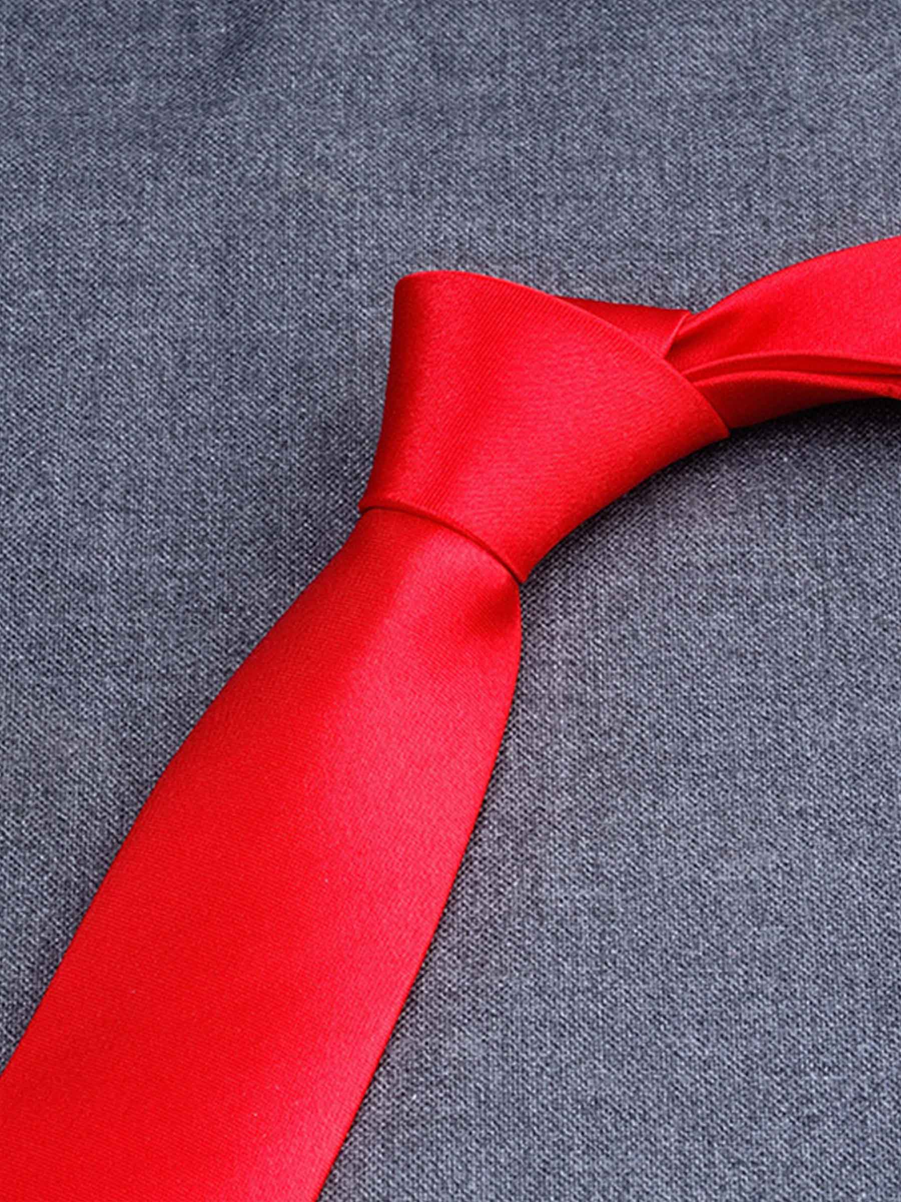 Cravate En Satin Pour Homme