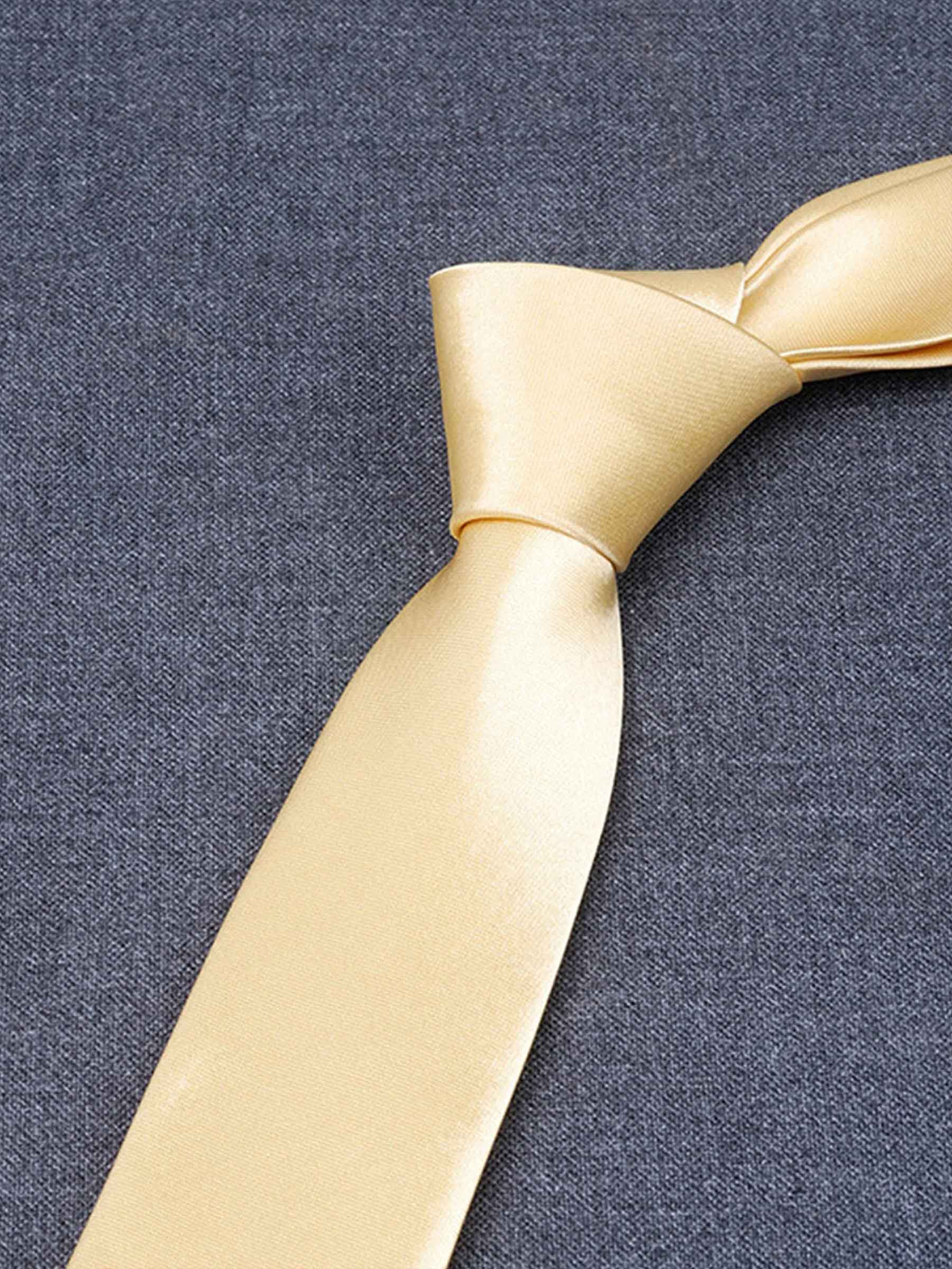 Cravate En Satin Pour Homme