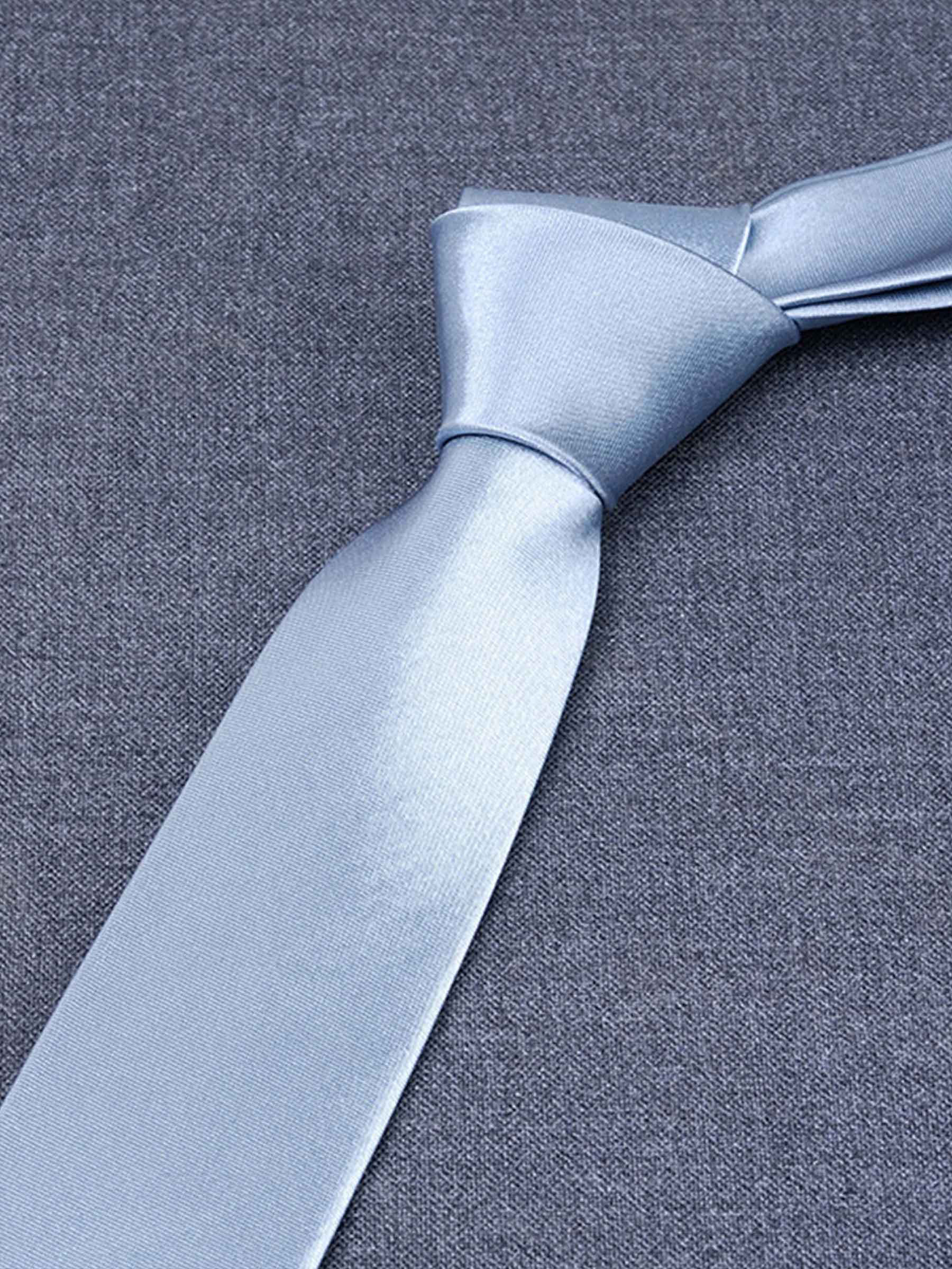 Cravate En Satin Pour Homme