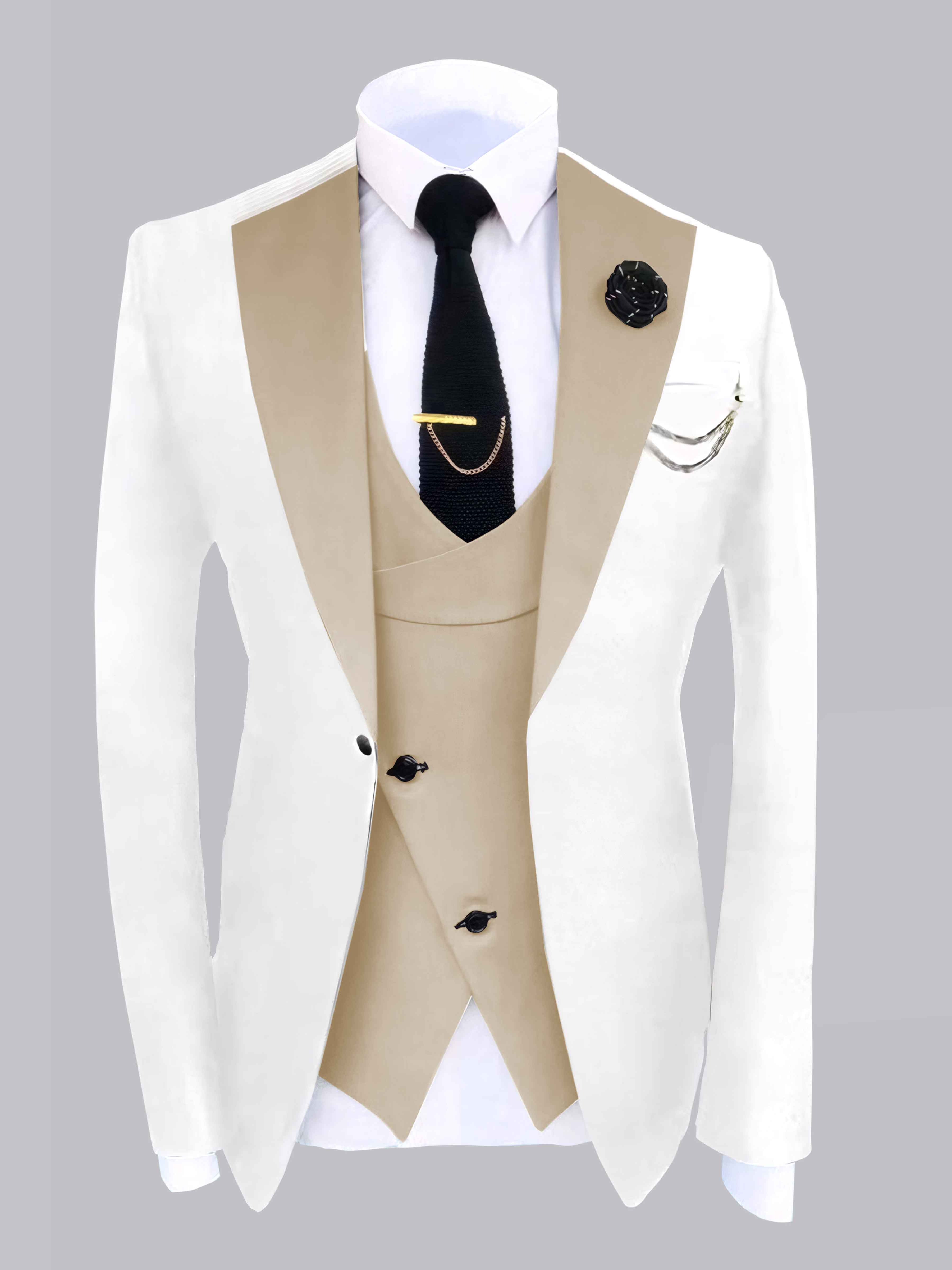 Ensemble Veste Homme 2 Pièces Au Design Color Block