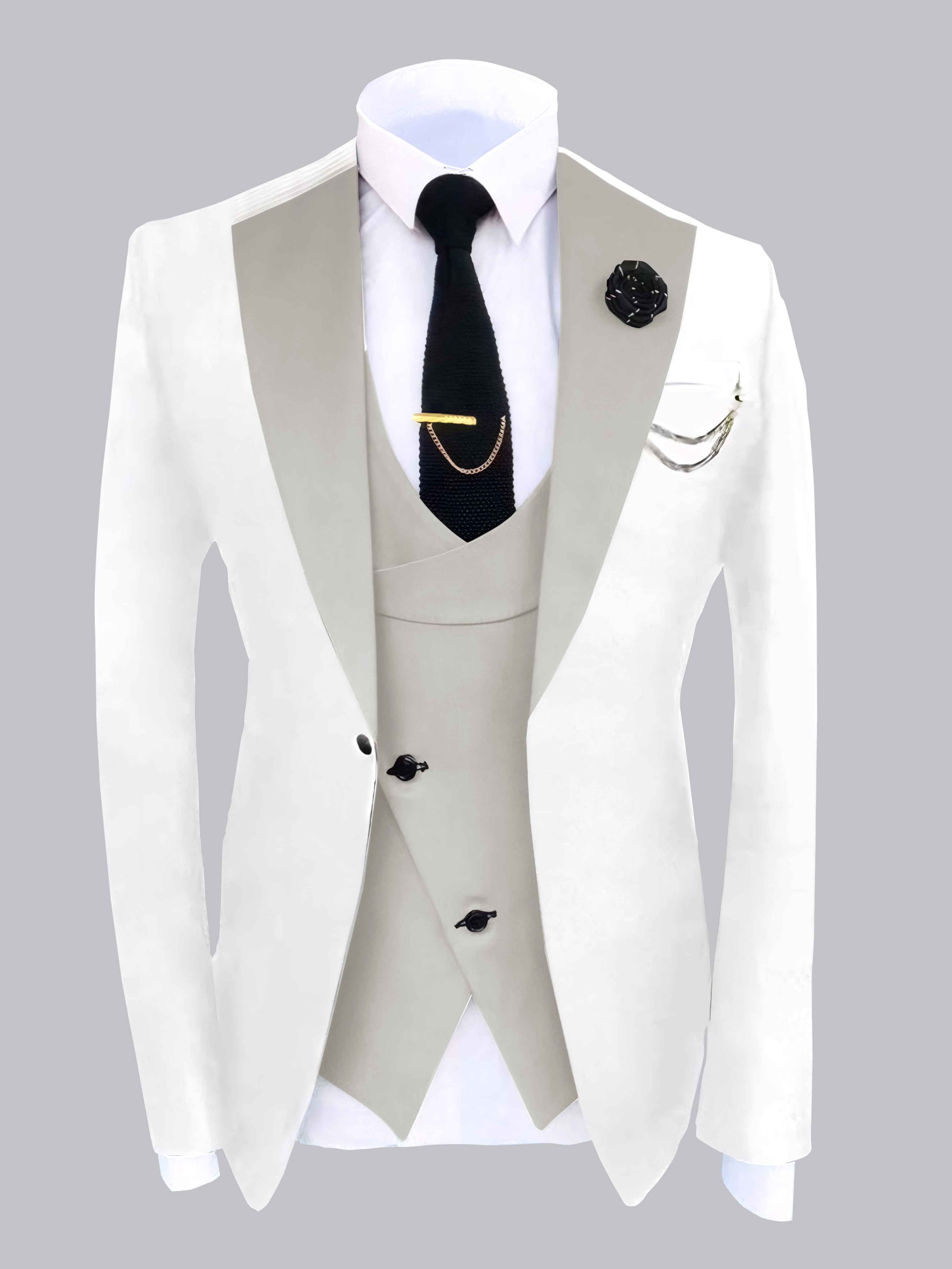 Ensemble Veste Homme 2 Pièces Au Design Color Block