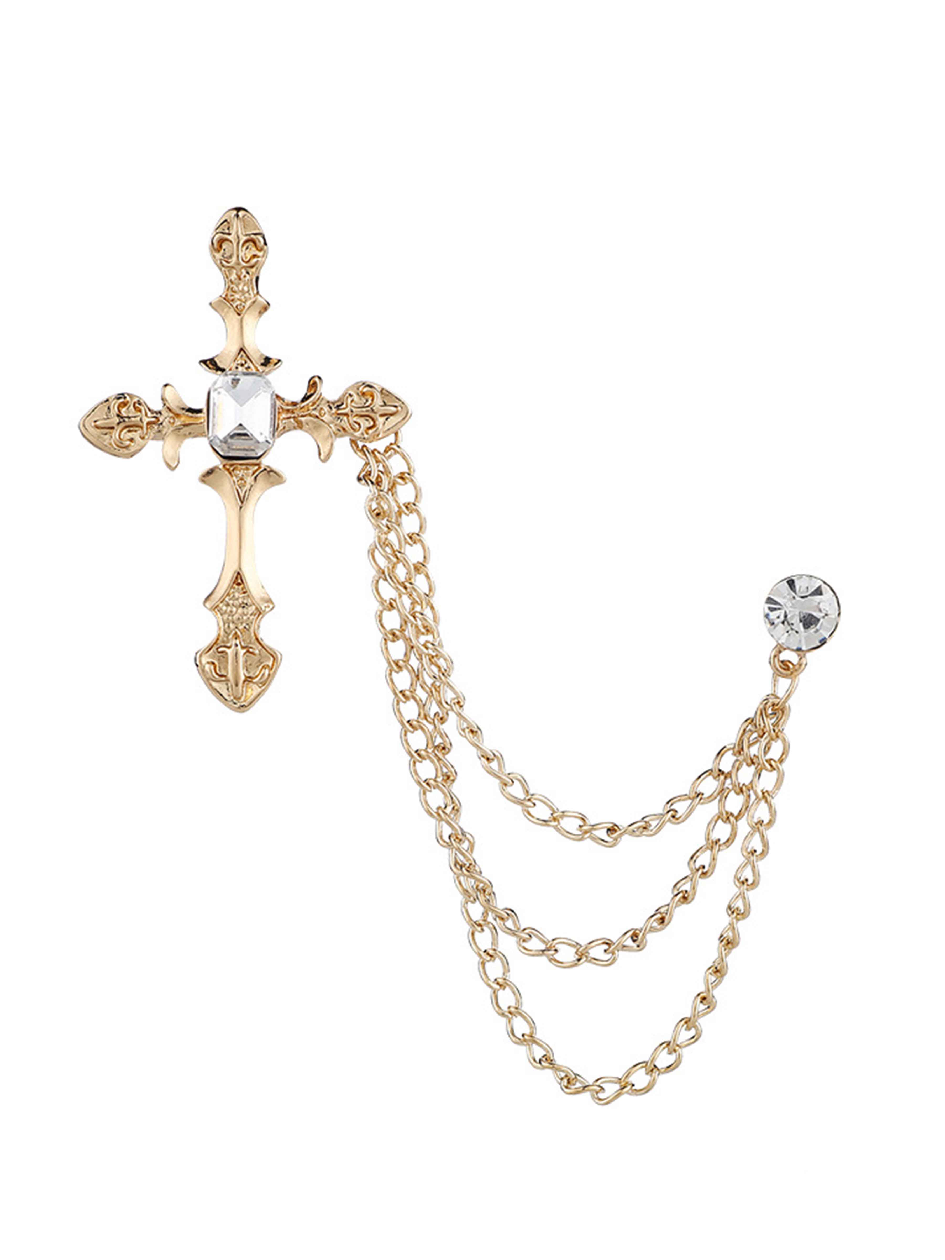 Broches Et Épinglettes Modernes Dorées Pour Hommes