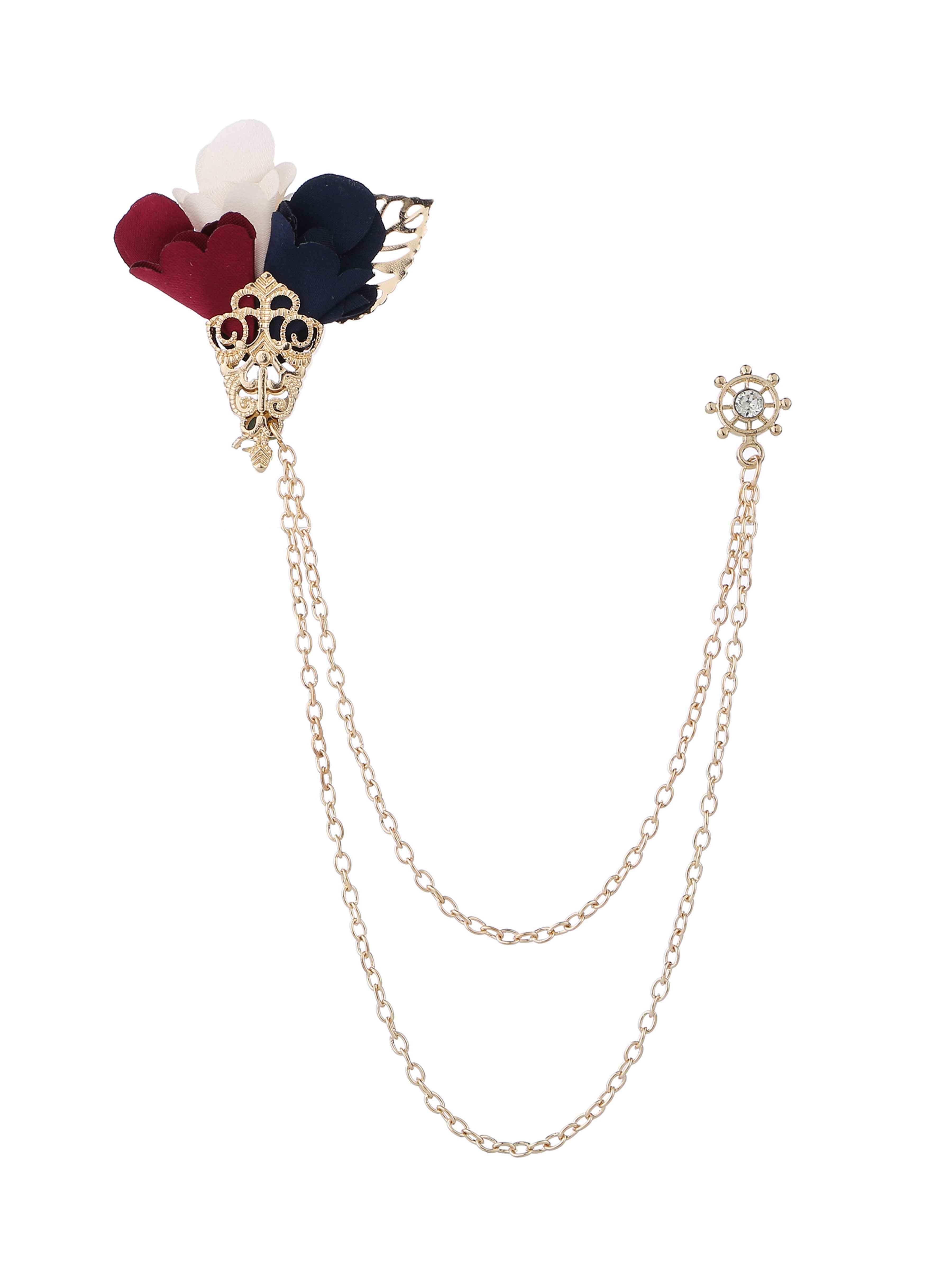 Broches Et Épinglettes Modernes Dorées Pour Hommes