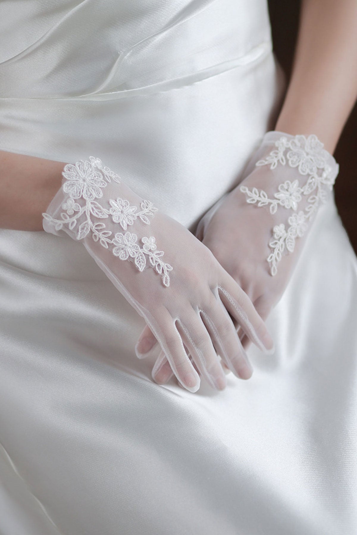 Gants De Mariée Simples