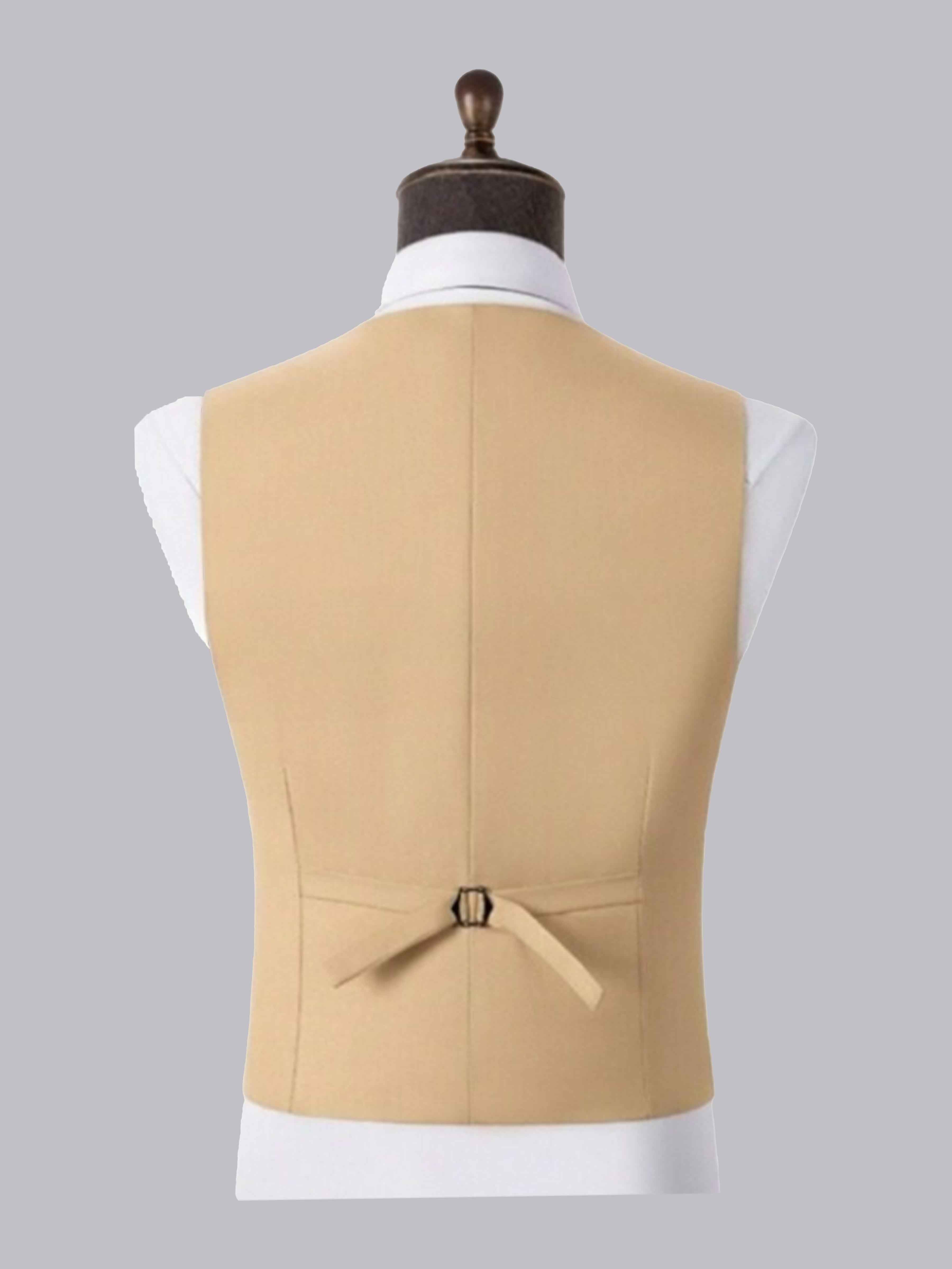 Gilet Homme À Moderne Coupe Ajustée Simple Quatre Boutons