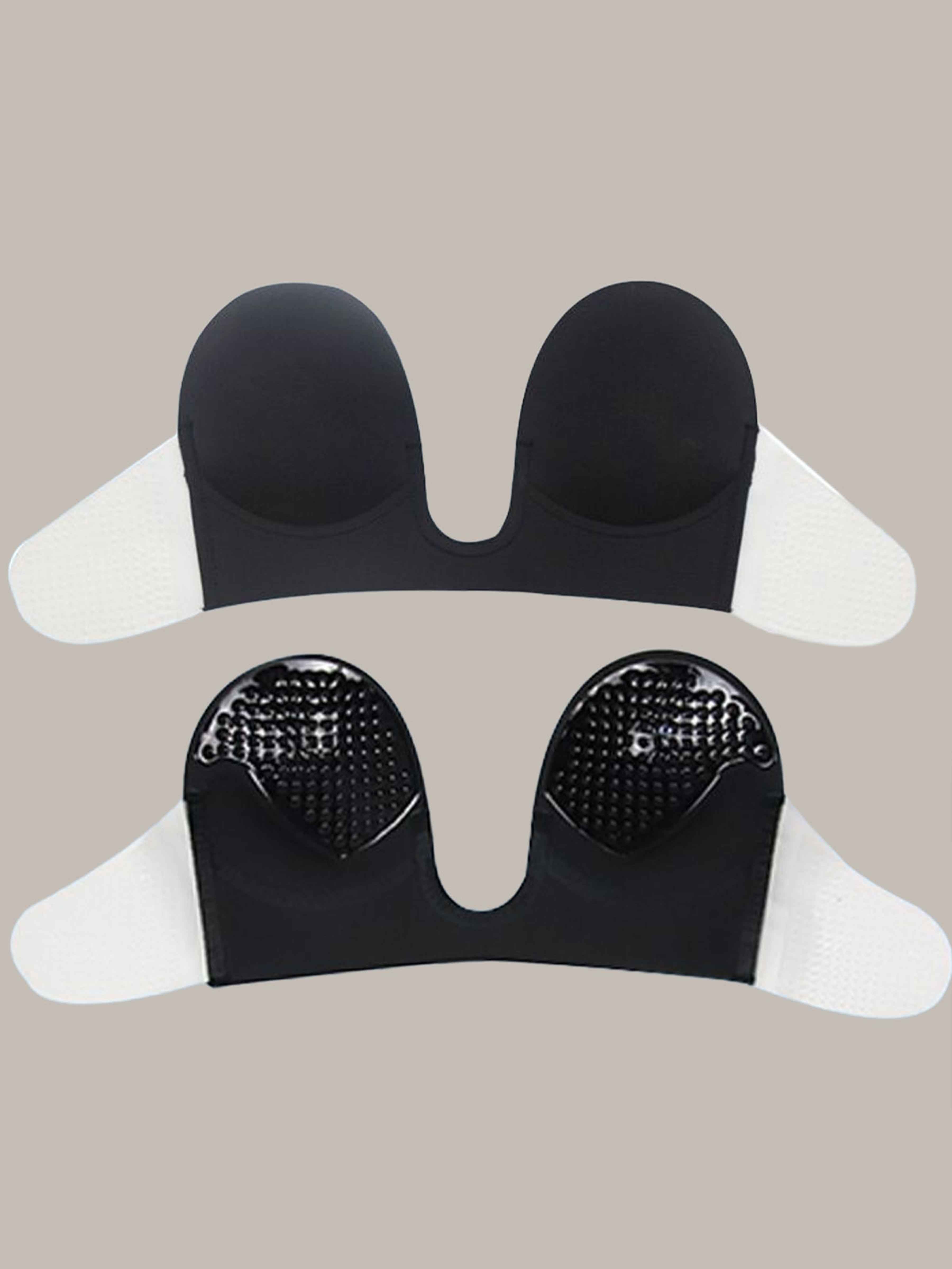 Soutien-Gorge Invisible Adhésif Réutilisable Sans Dos Profond En U Mariage/Femme