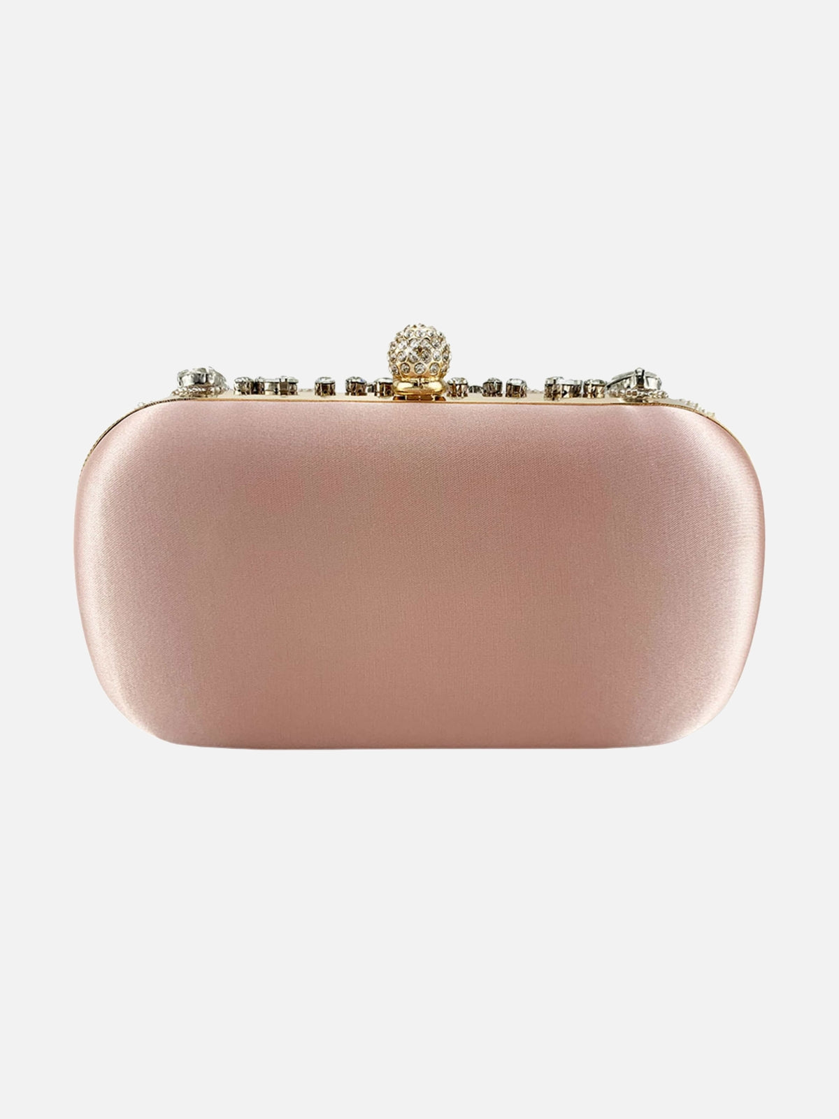 Pochette Rigide En Strass Pour Soirées