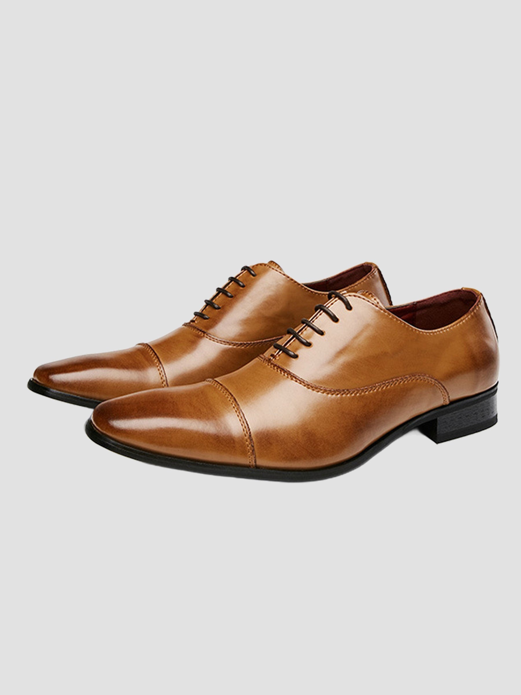 Chaussures Oxford Habillées à Bout Droit Pour Homme