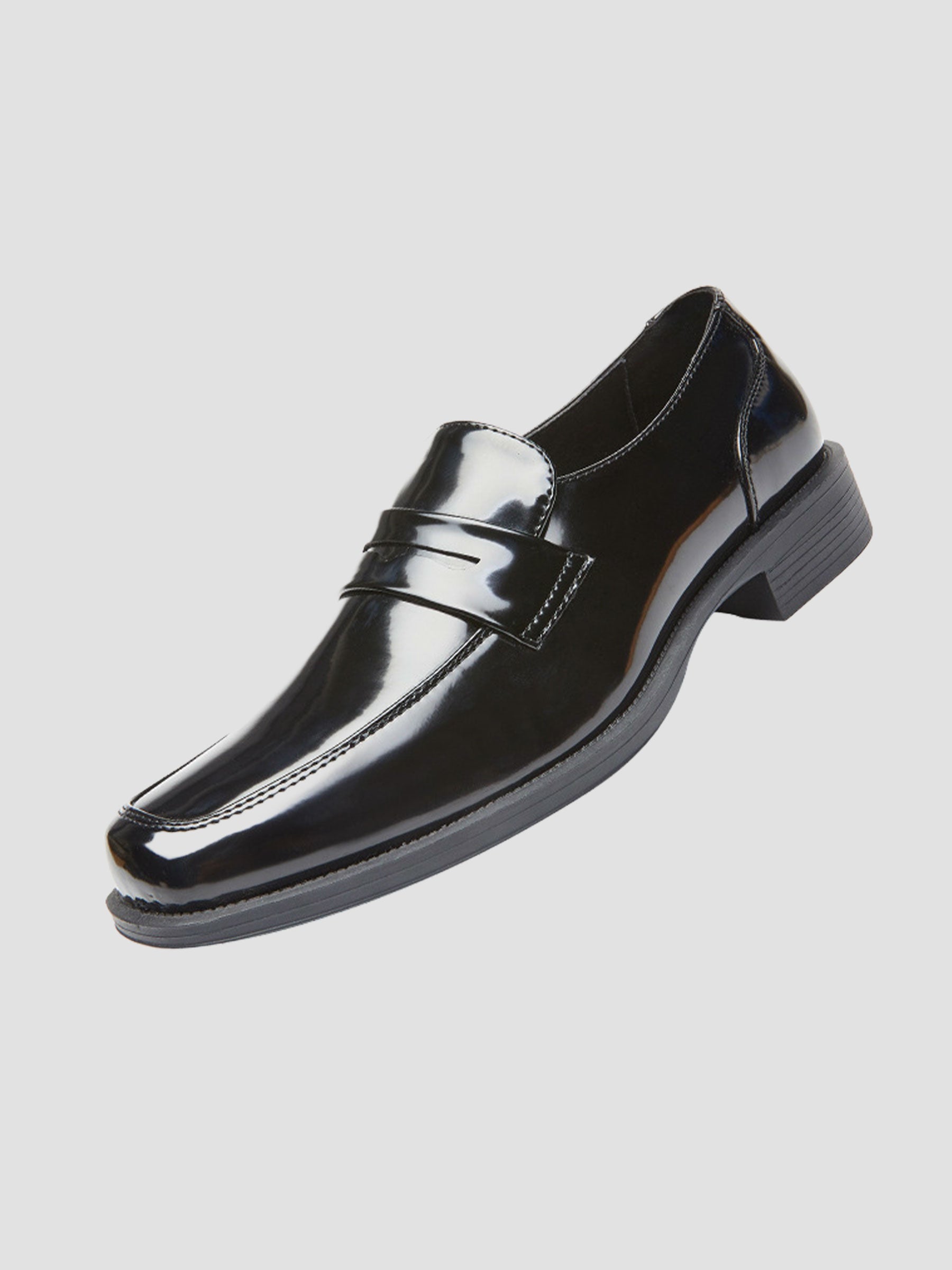 Mocassins Penny En Cuir Verni Pour Homme