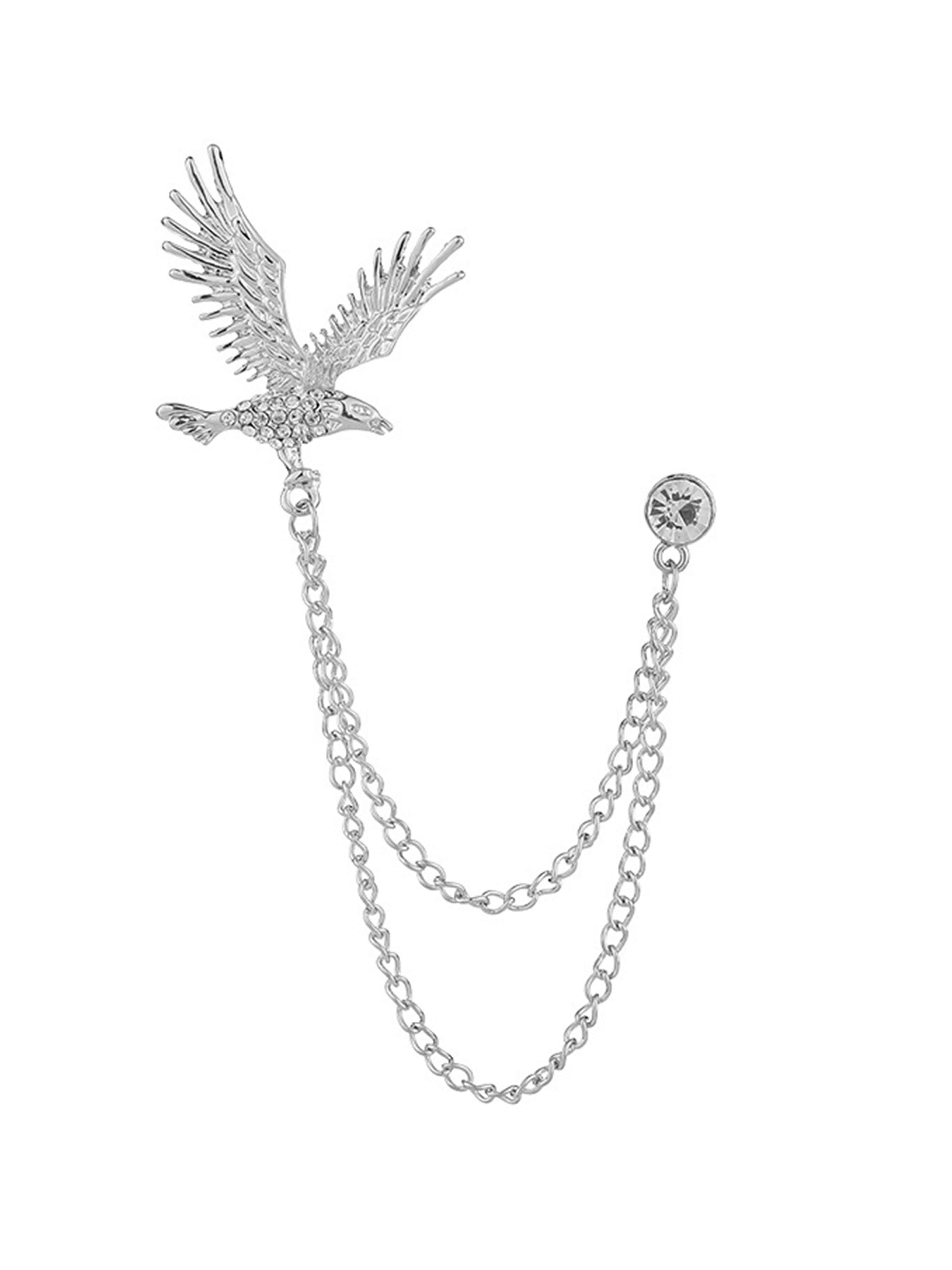 Broches Et Épingles De Revers Modernes En Argent Pour Hommes