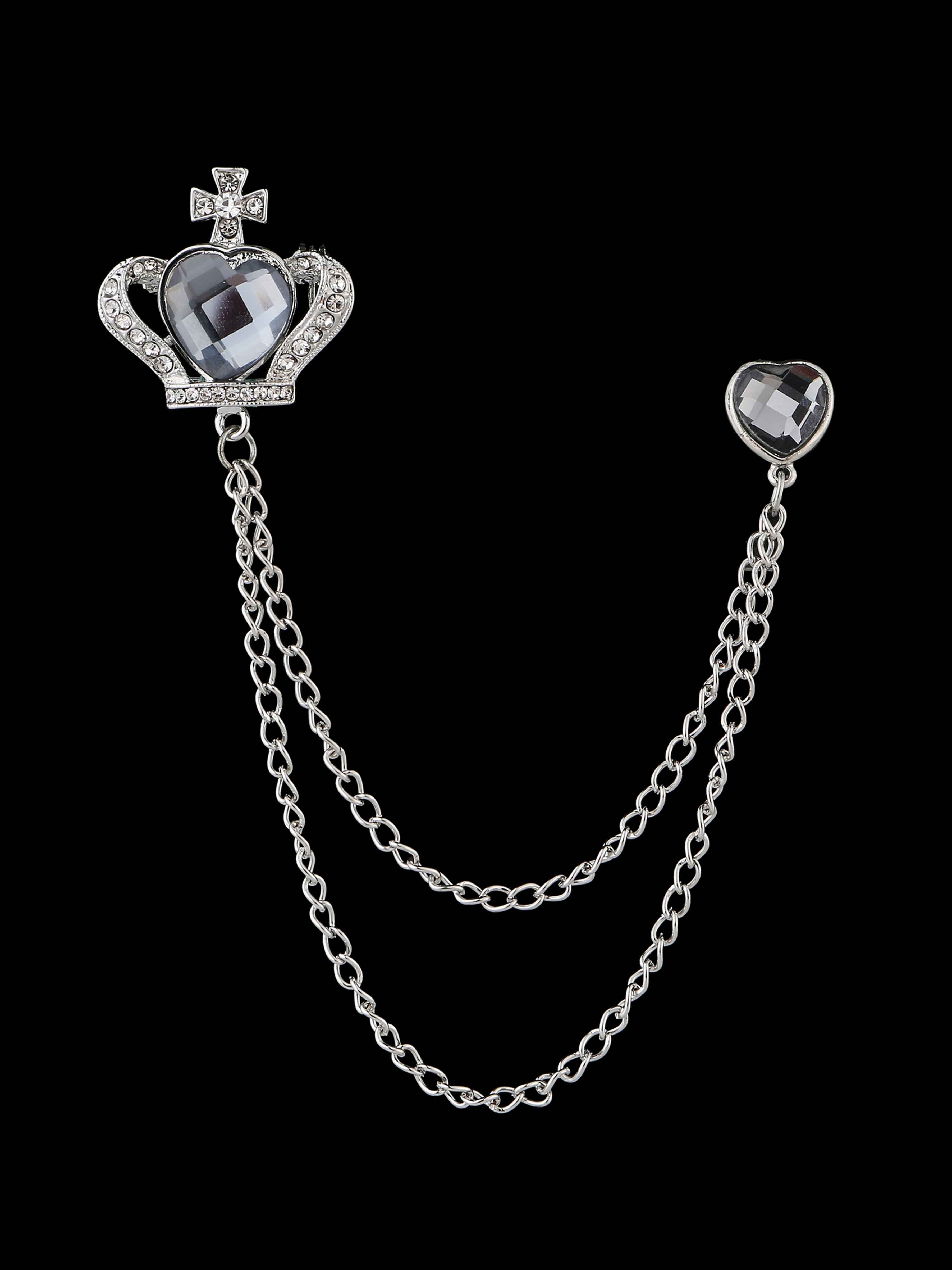 Broches Et Épingles De Revers Modernes En Argent Pour Hommes