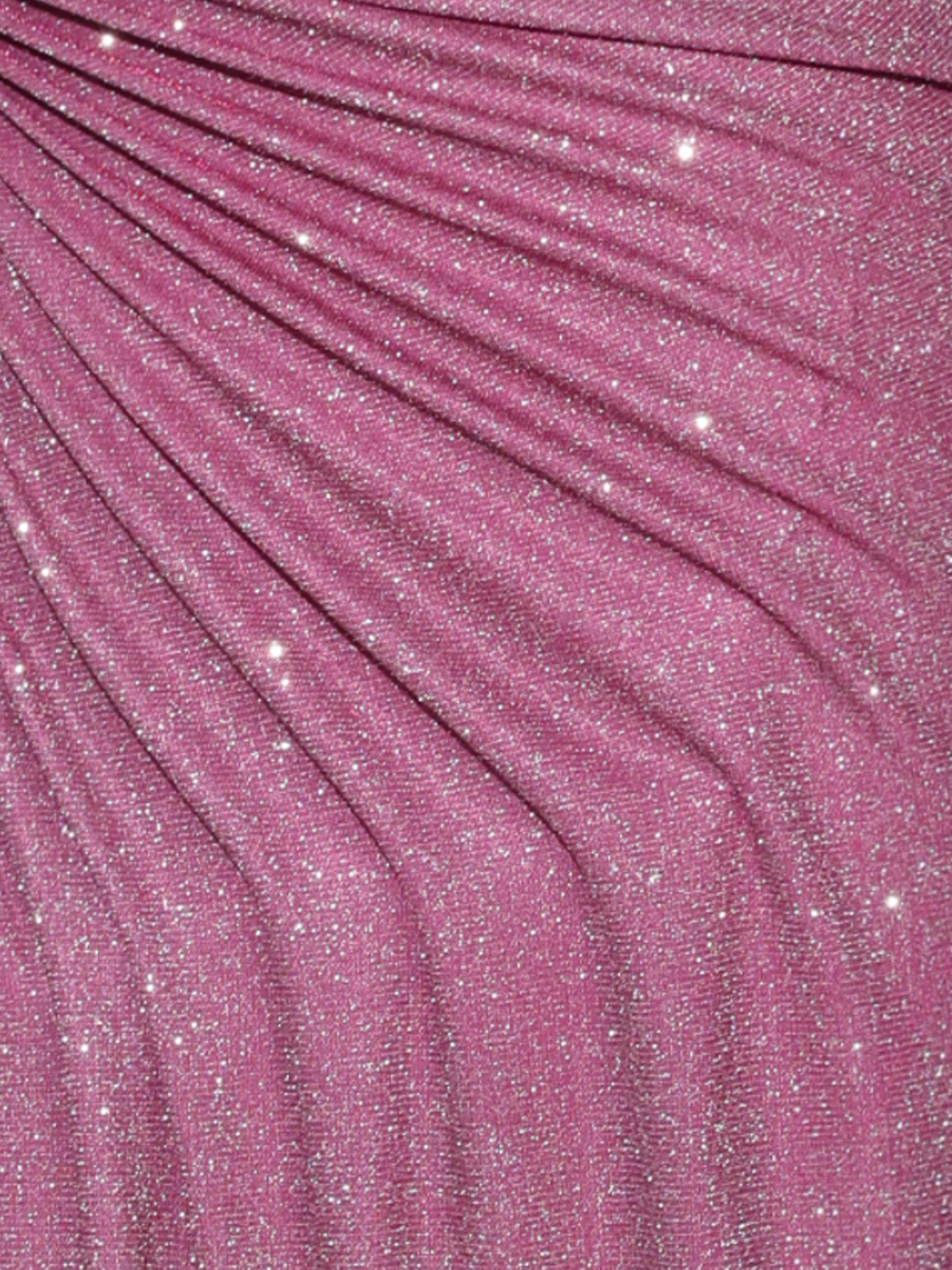 Robes De Bal À Superbe Licou Col V Gaine Ruché Fente À Jambe Longue