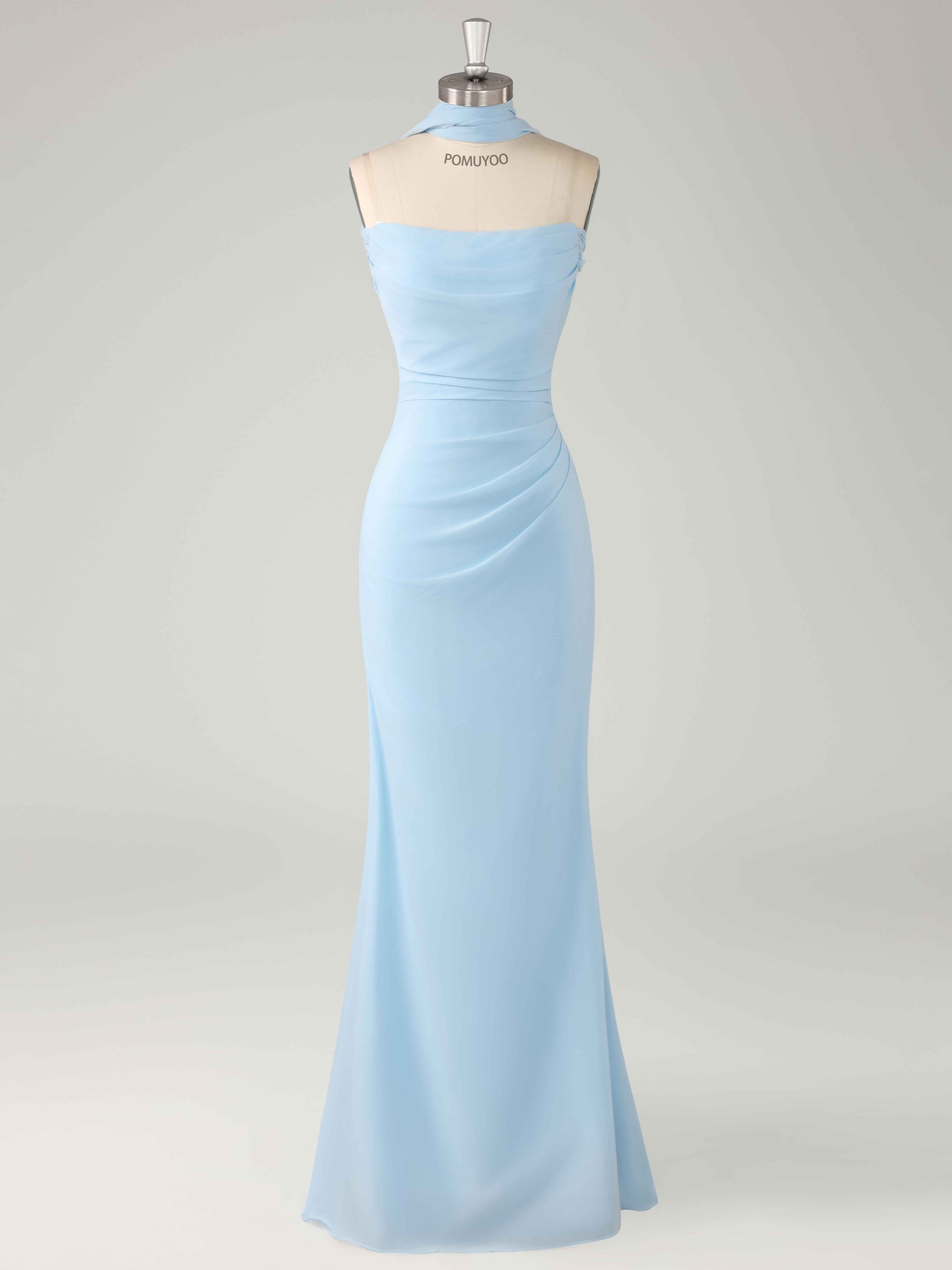 Robes De Demoiselle D'Honneur En Mousseline À Épaules Dénudées Jessamine