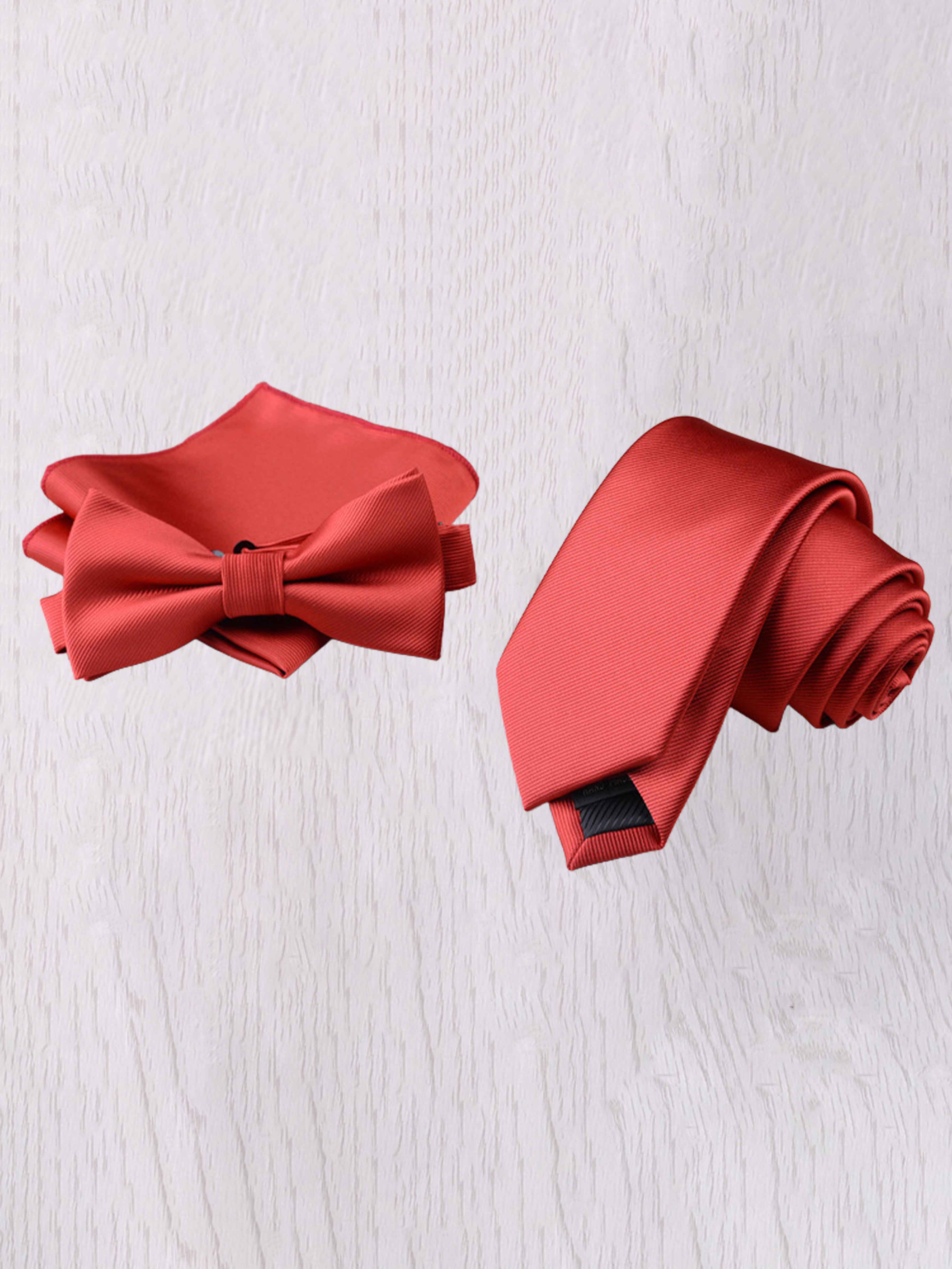 Ensembles Cravate En Satin Classiques Pour Homme