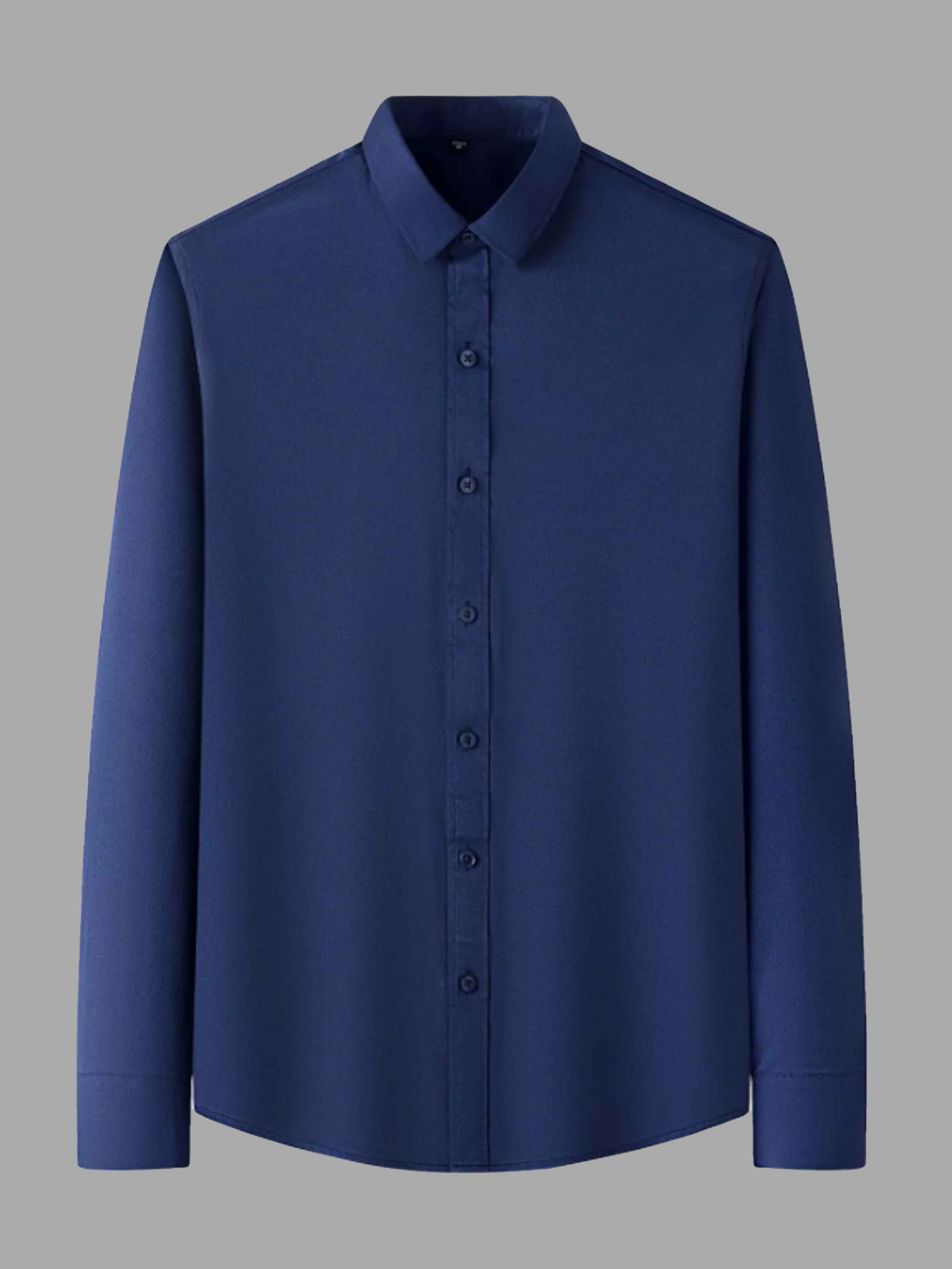 Chemise Extensible Sans Repassage Pour Homme Pour Mariage Et Bal De Fin D'Année