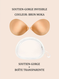 Soutien-Gorge Sans Dos Sans Bretelles À Fermeture Frontale Pour Robe Dos Nu