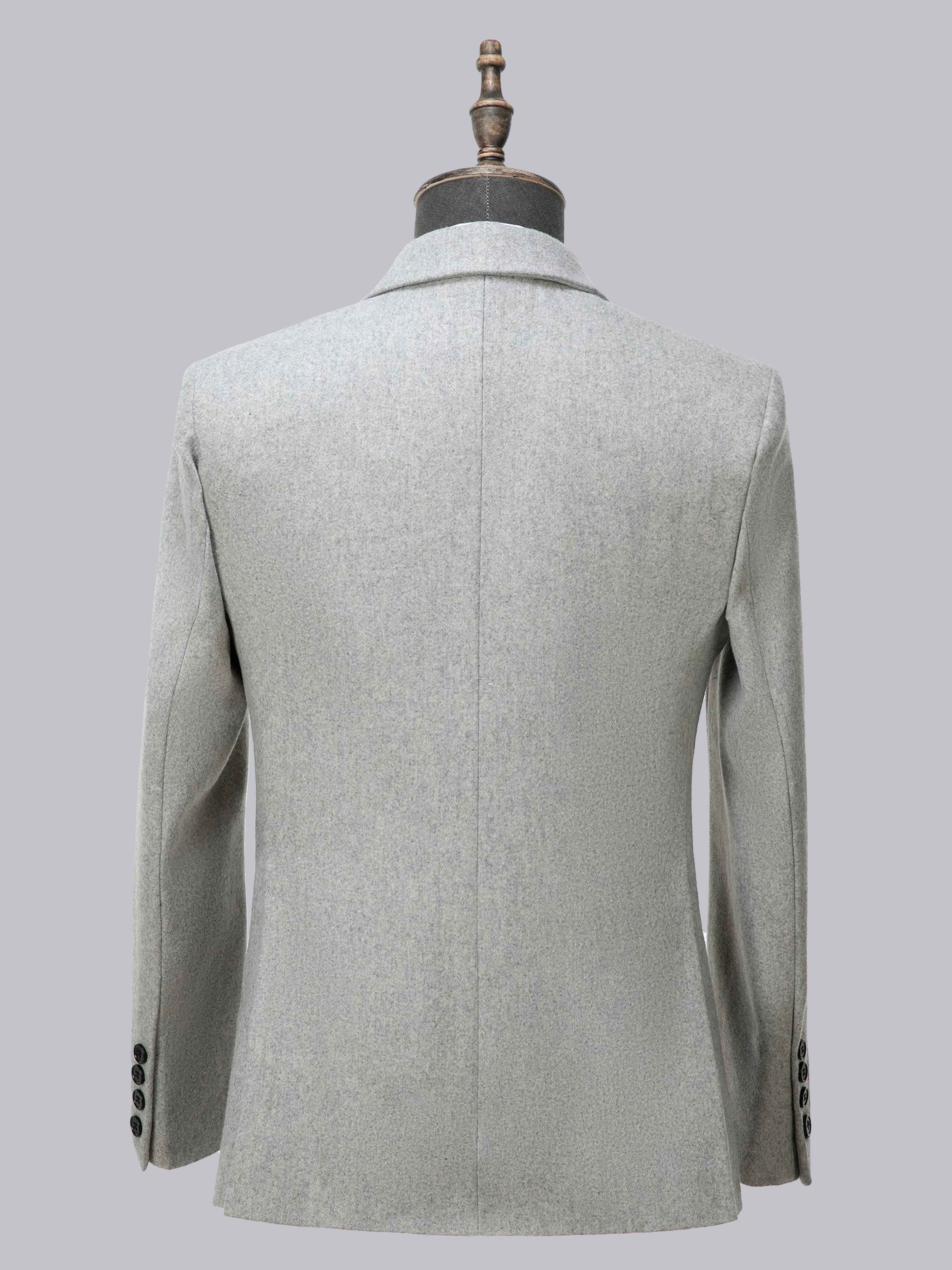 Veste Homme En Laine À Intemporel Double Boutonnage