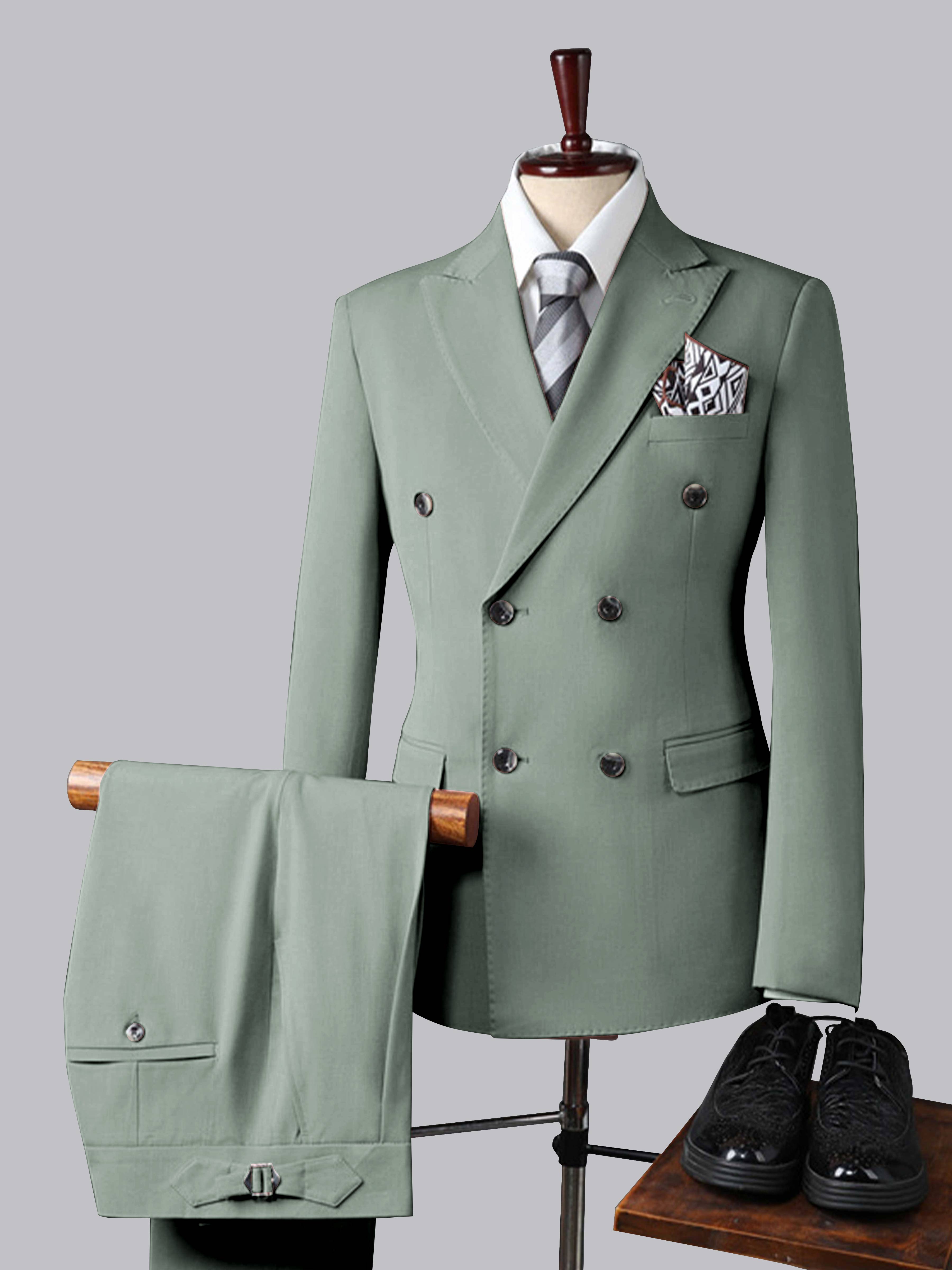 Costume Homme 3 Pièces À Double Boutonnage Classique