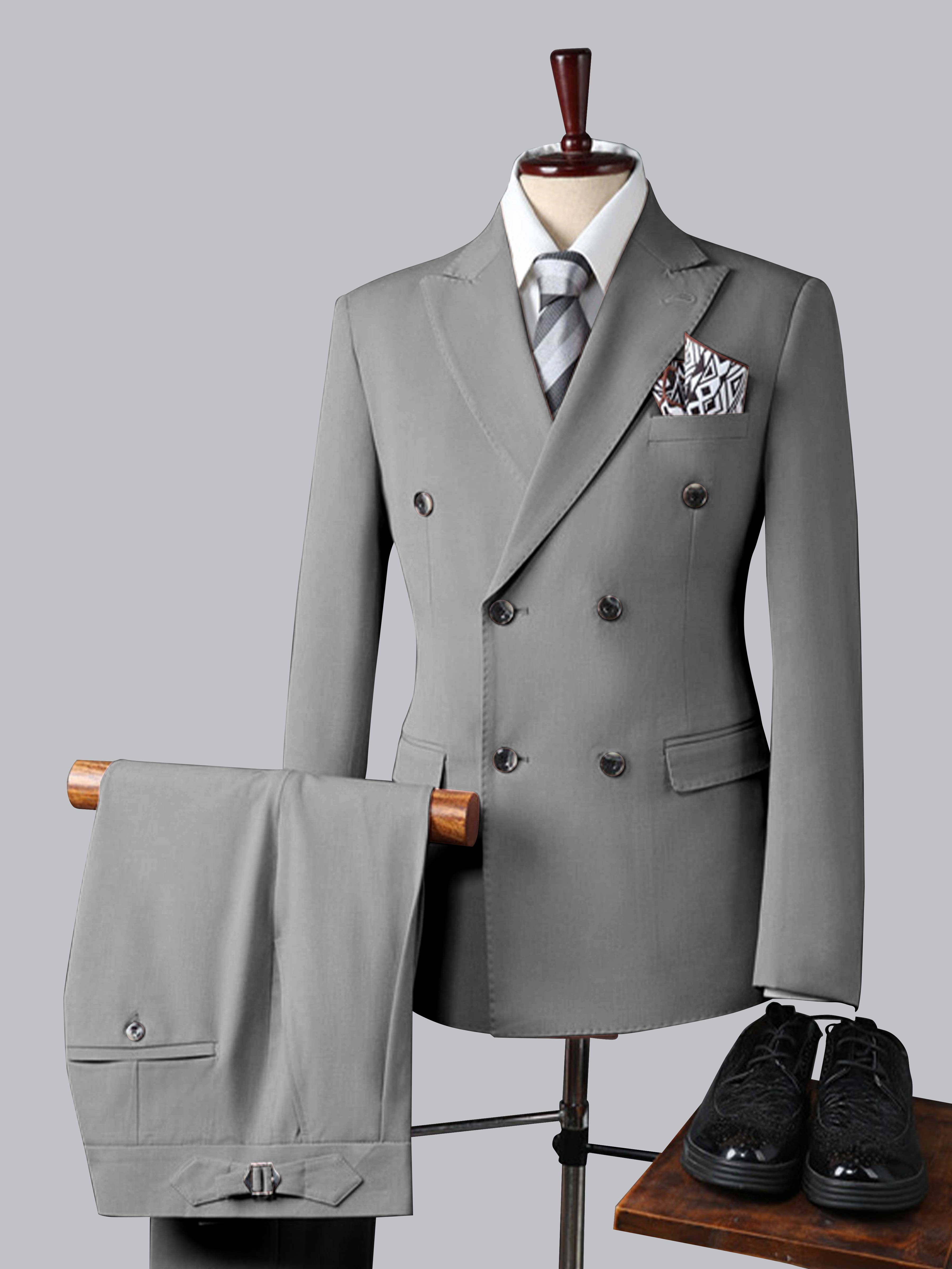 Costume Homme 3 Pièces À Double Boutonnage Classique