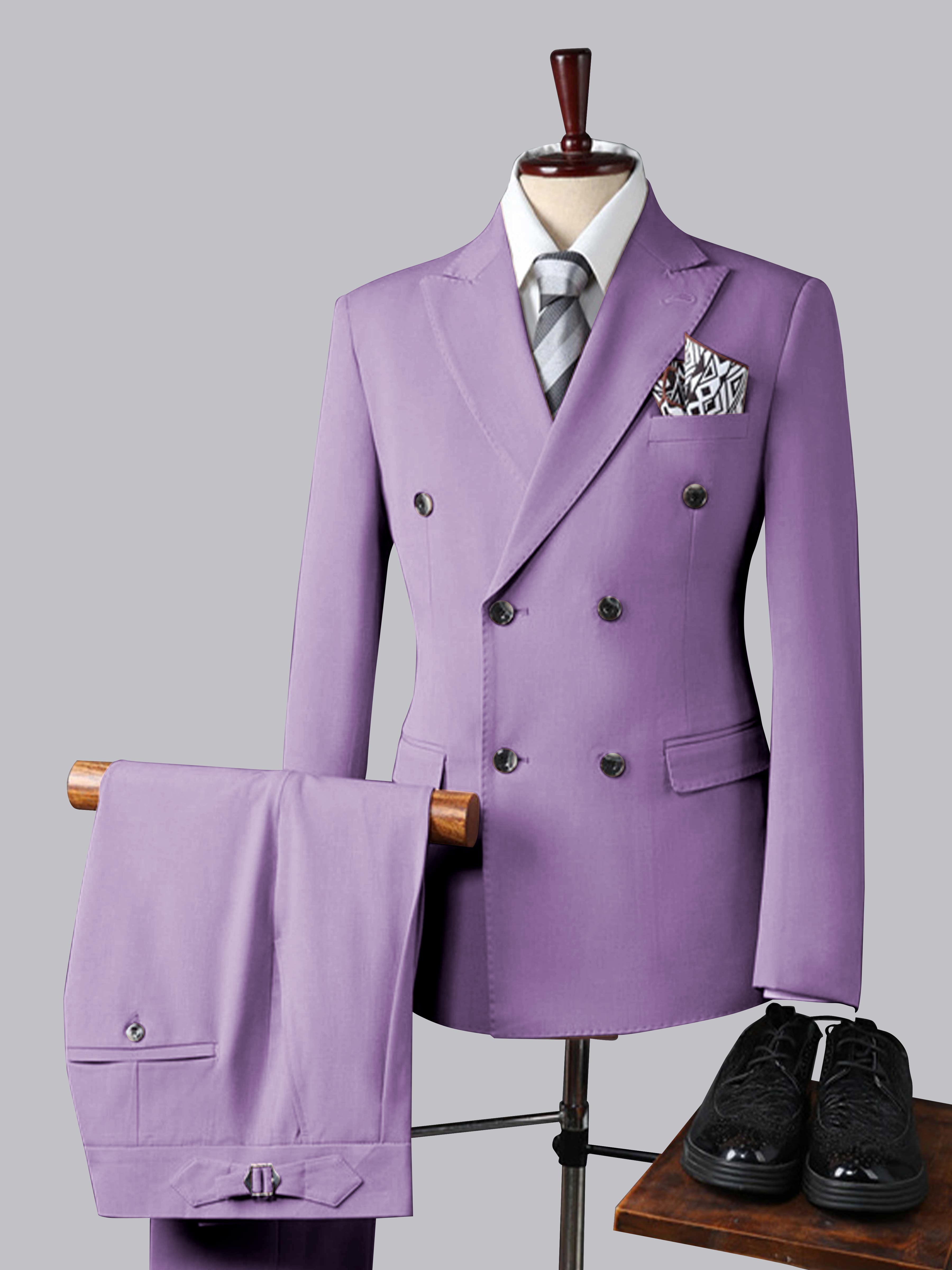 Costume Homme 3 Pièces À Double Boutonnage Classique
