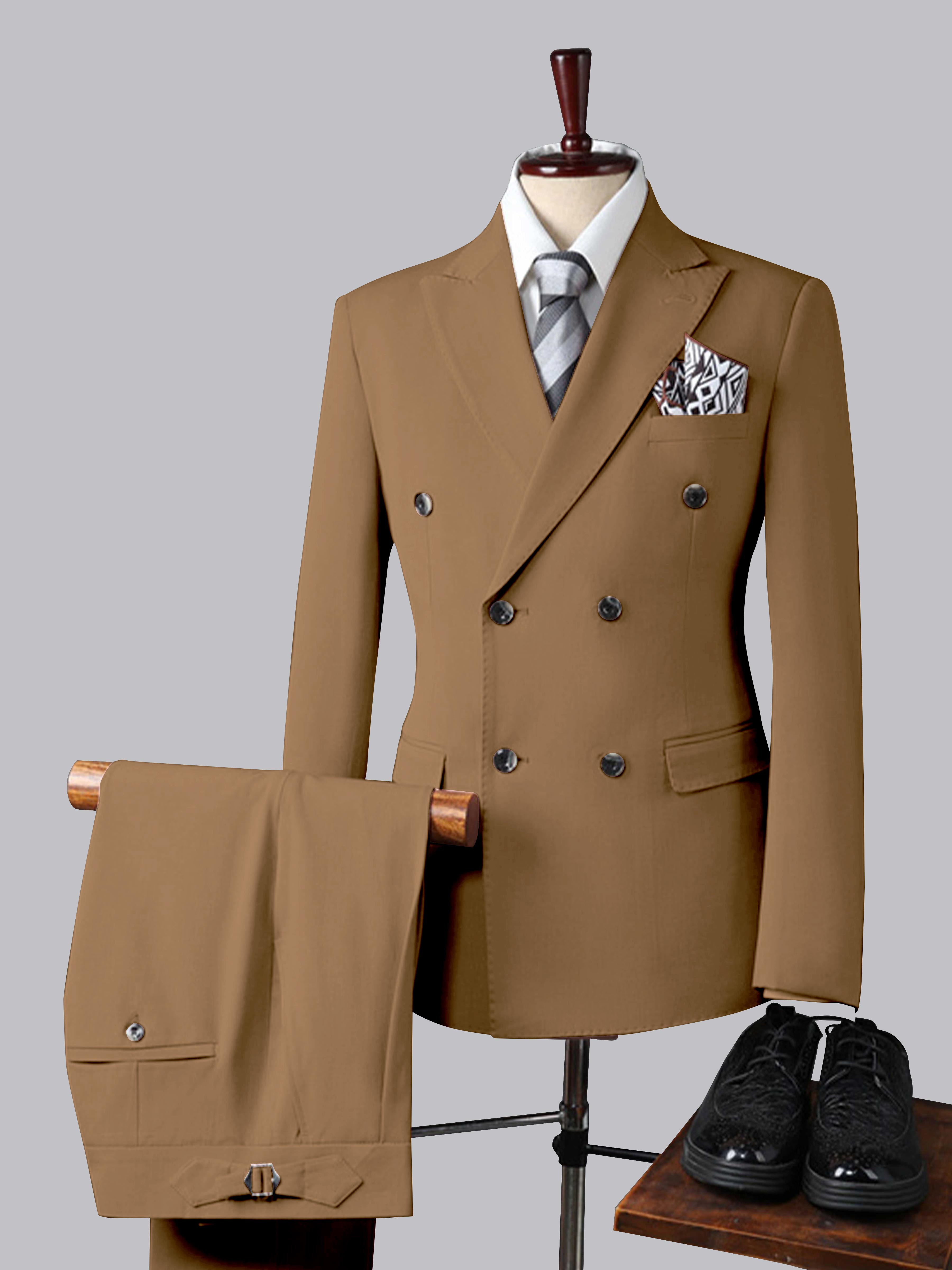 Costume Homme 3 Pièces À Double Boutonnage Classique