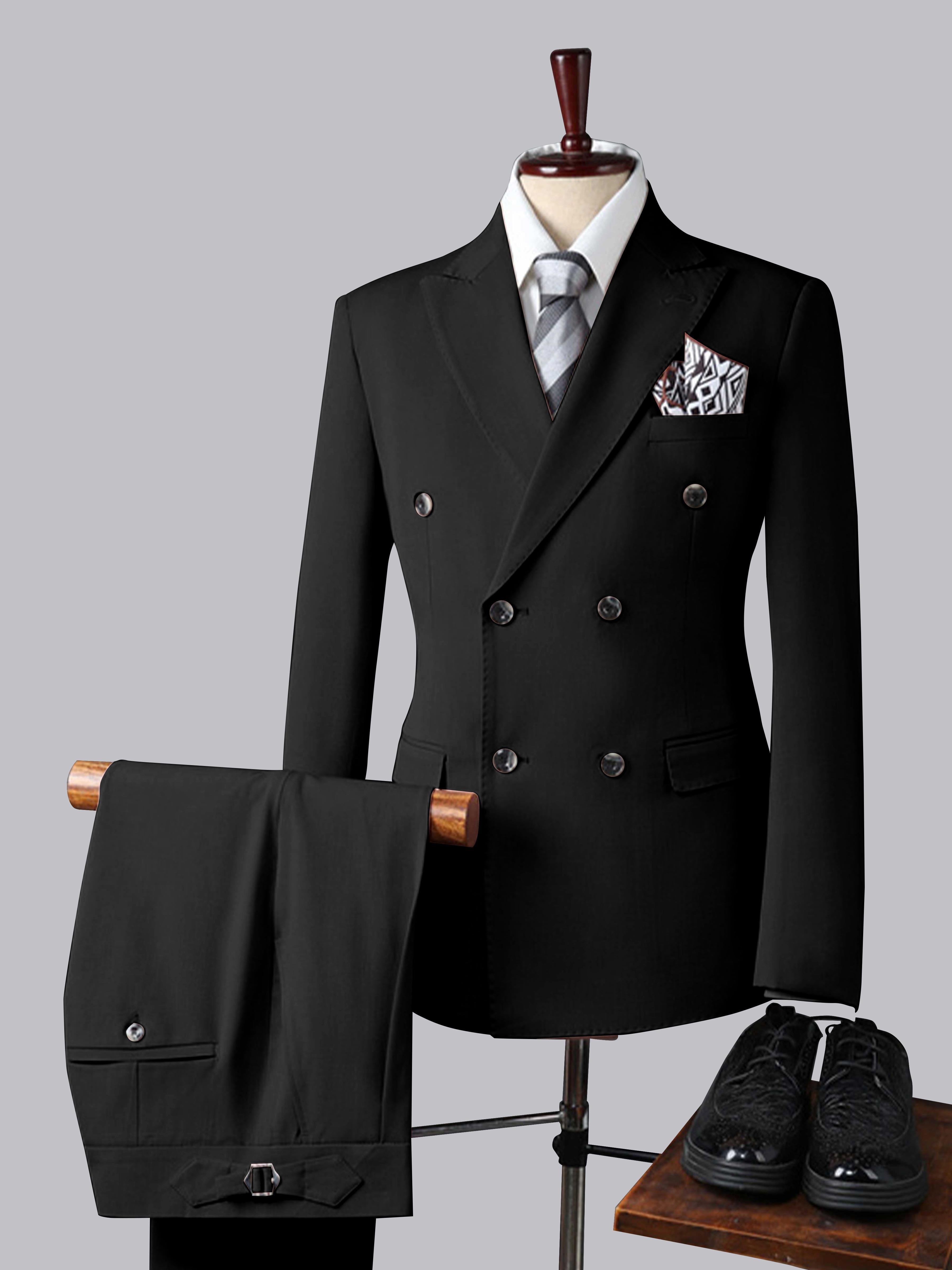 Costume Homme 3 Pièces À Double Boutonnage Classique