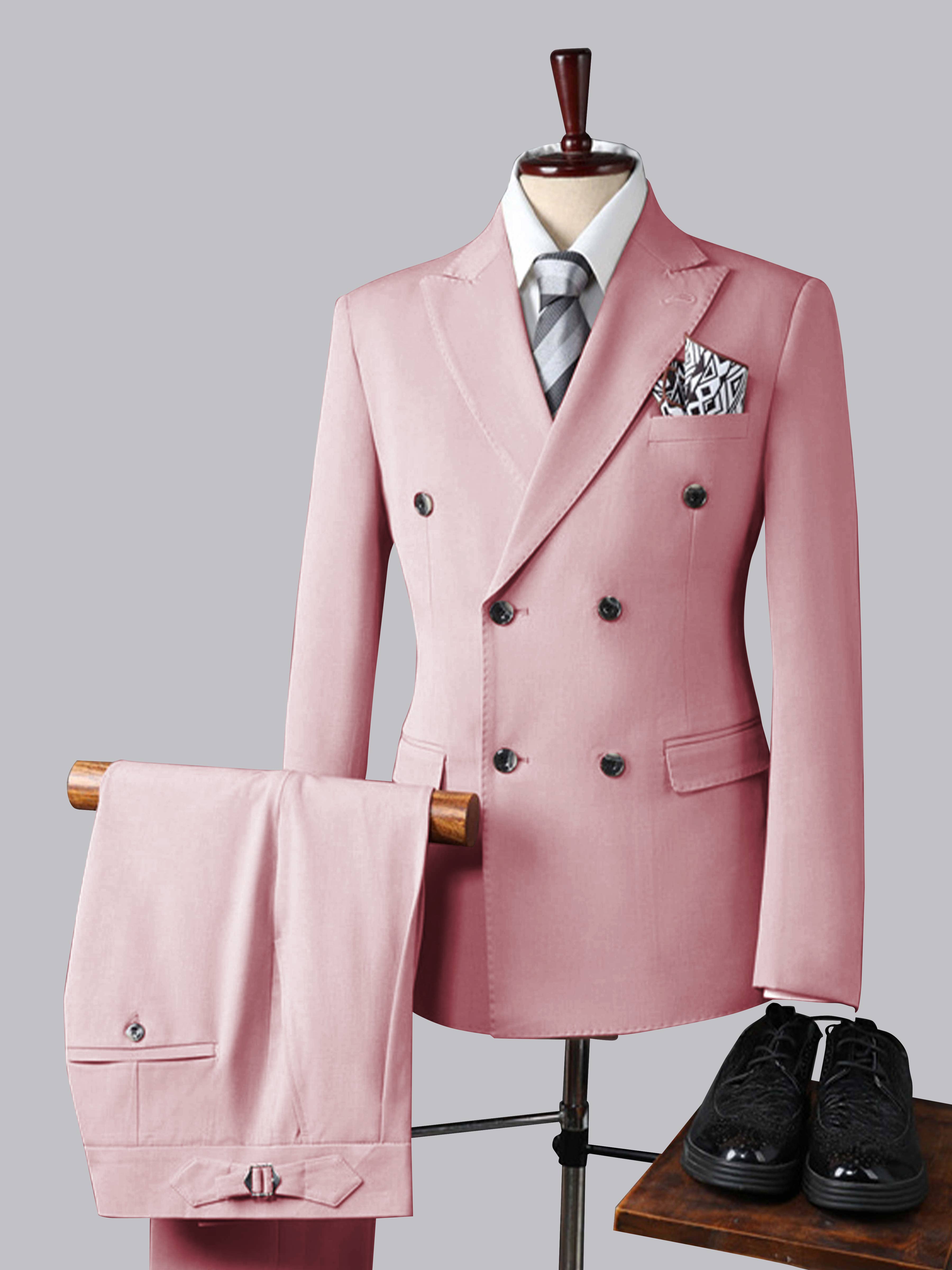 Costume Homme 3 Pièces À Double Boutonnage Classique