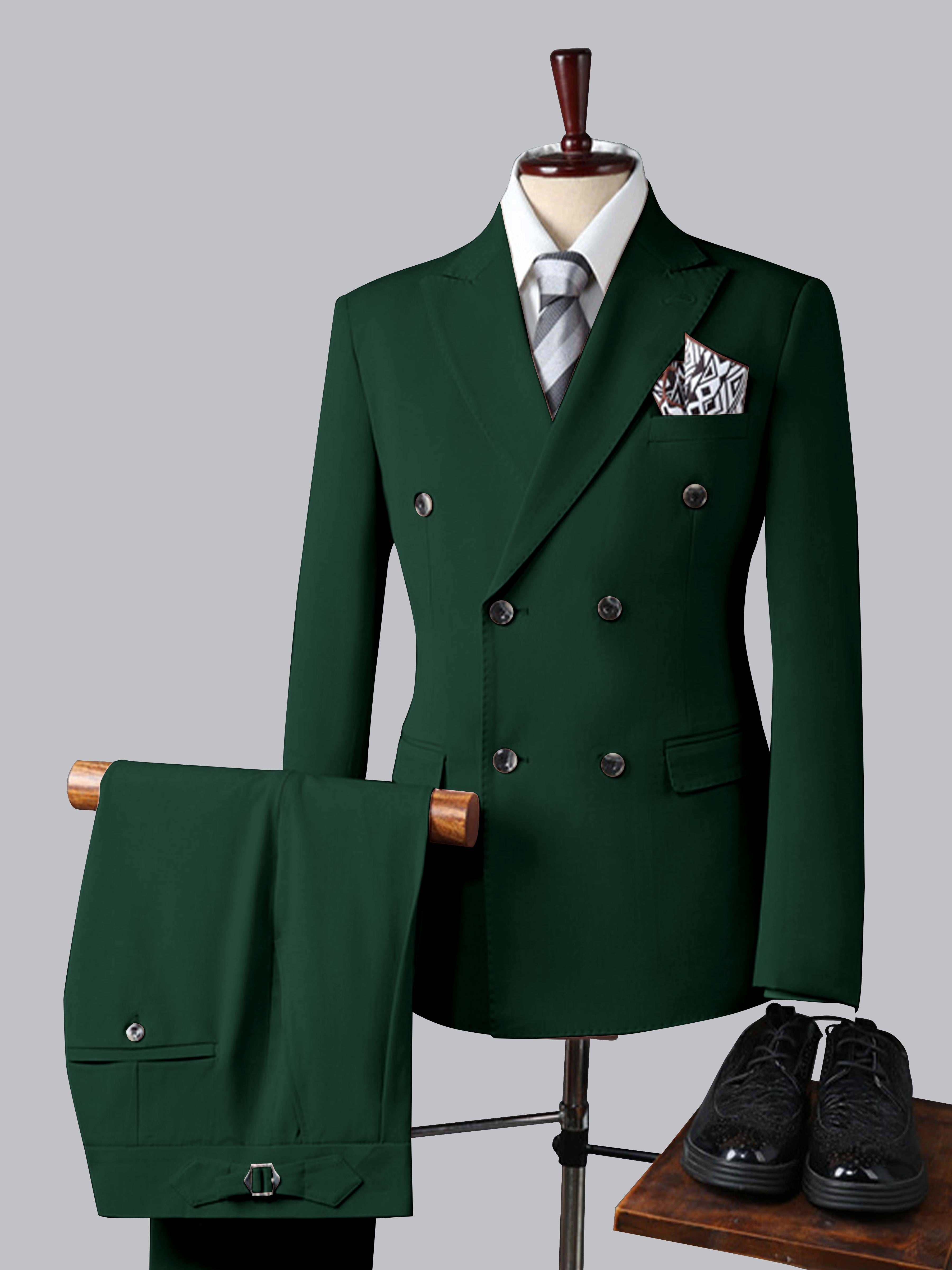 Costume Homme 3 Pièces À Double Boutonnage Classique