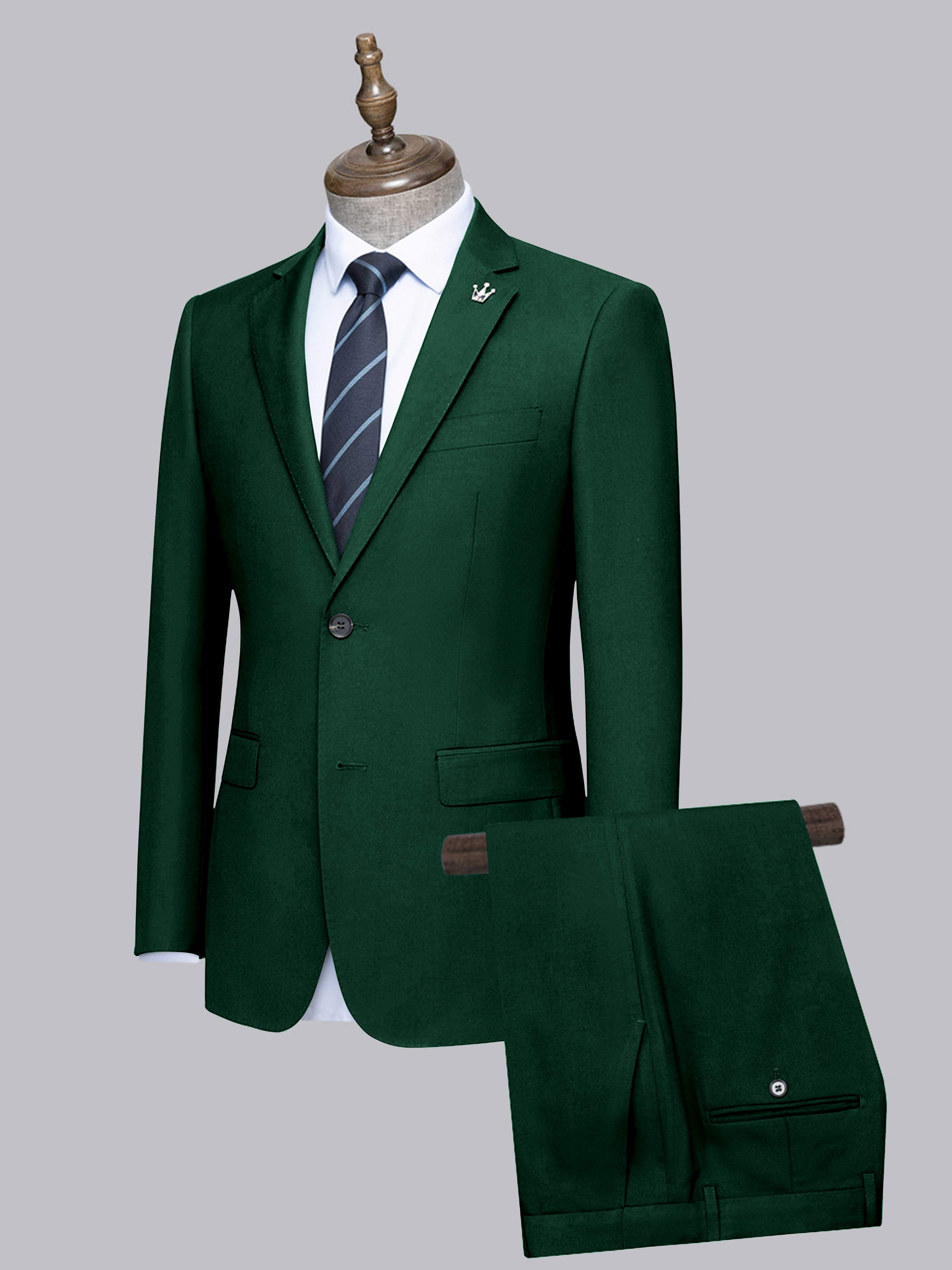Costume Homme De Mariage 2 Pièces À Simple Boutonnage Ajusté