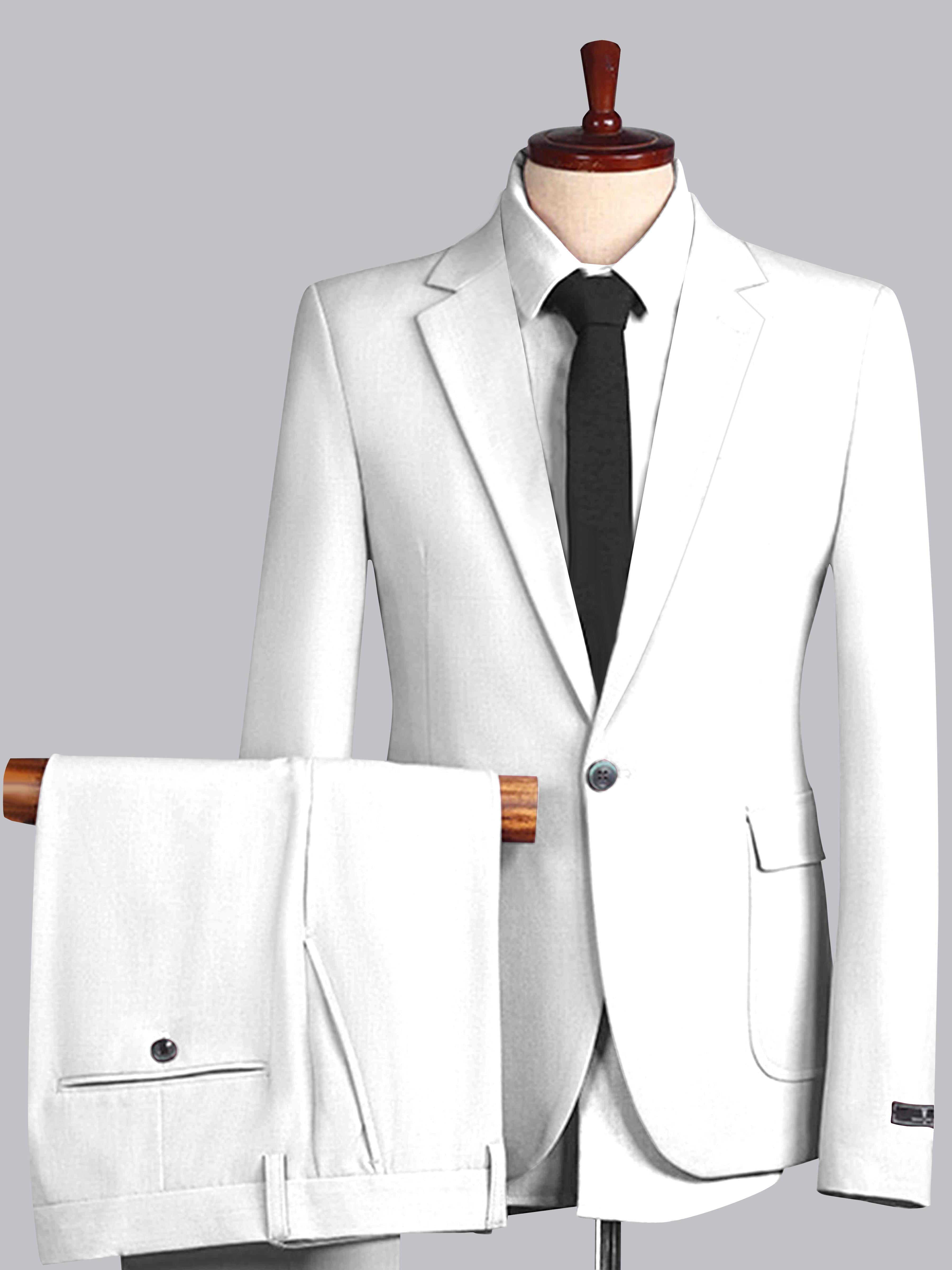 Costume Homme De Mariage 2 Pièces À Un Bouton Ajusté