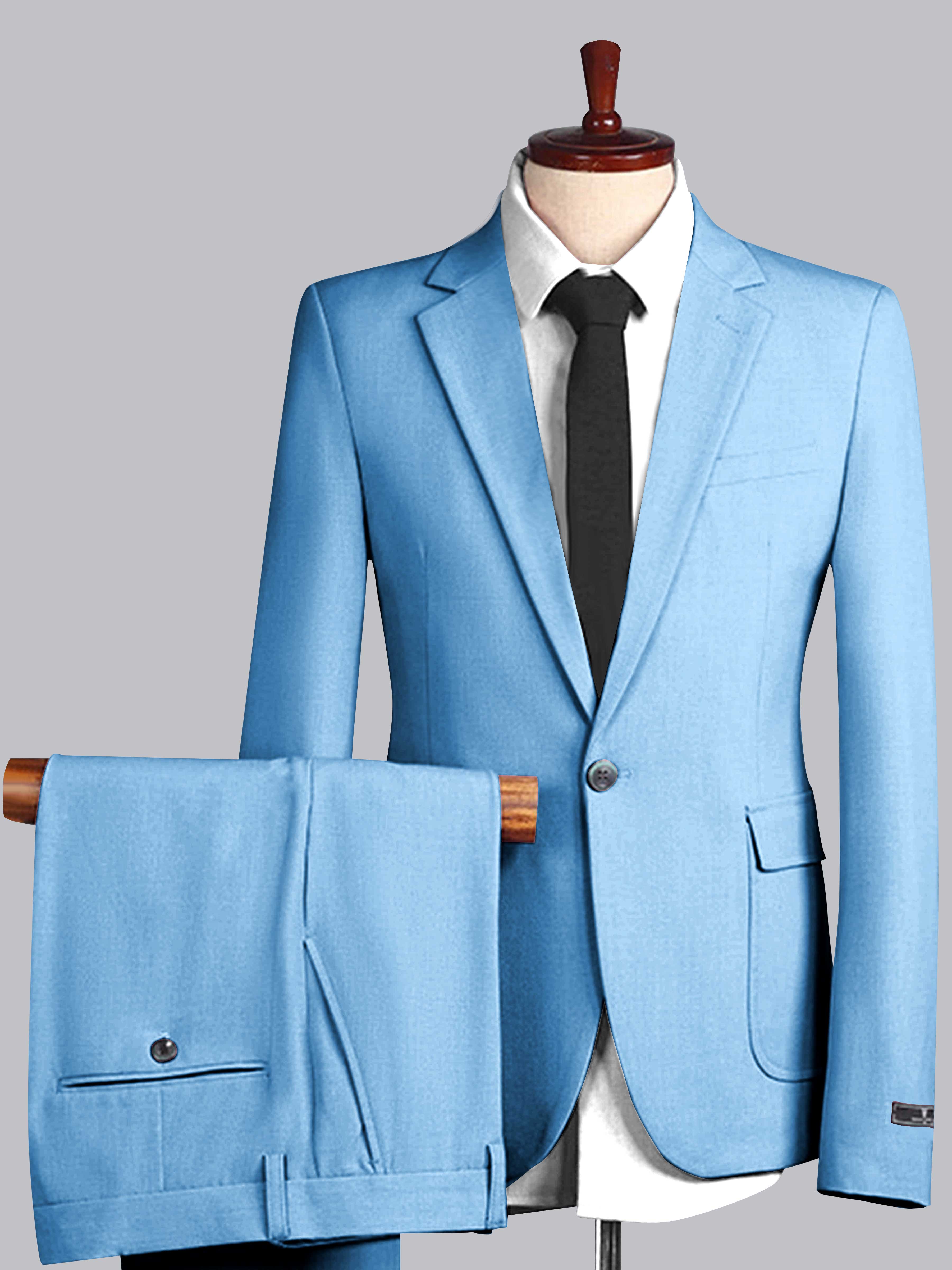 Costume Homme De Mariage 2 Pièces À Un Bouton Ajusté