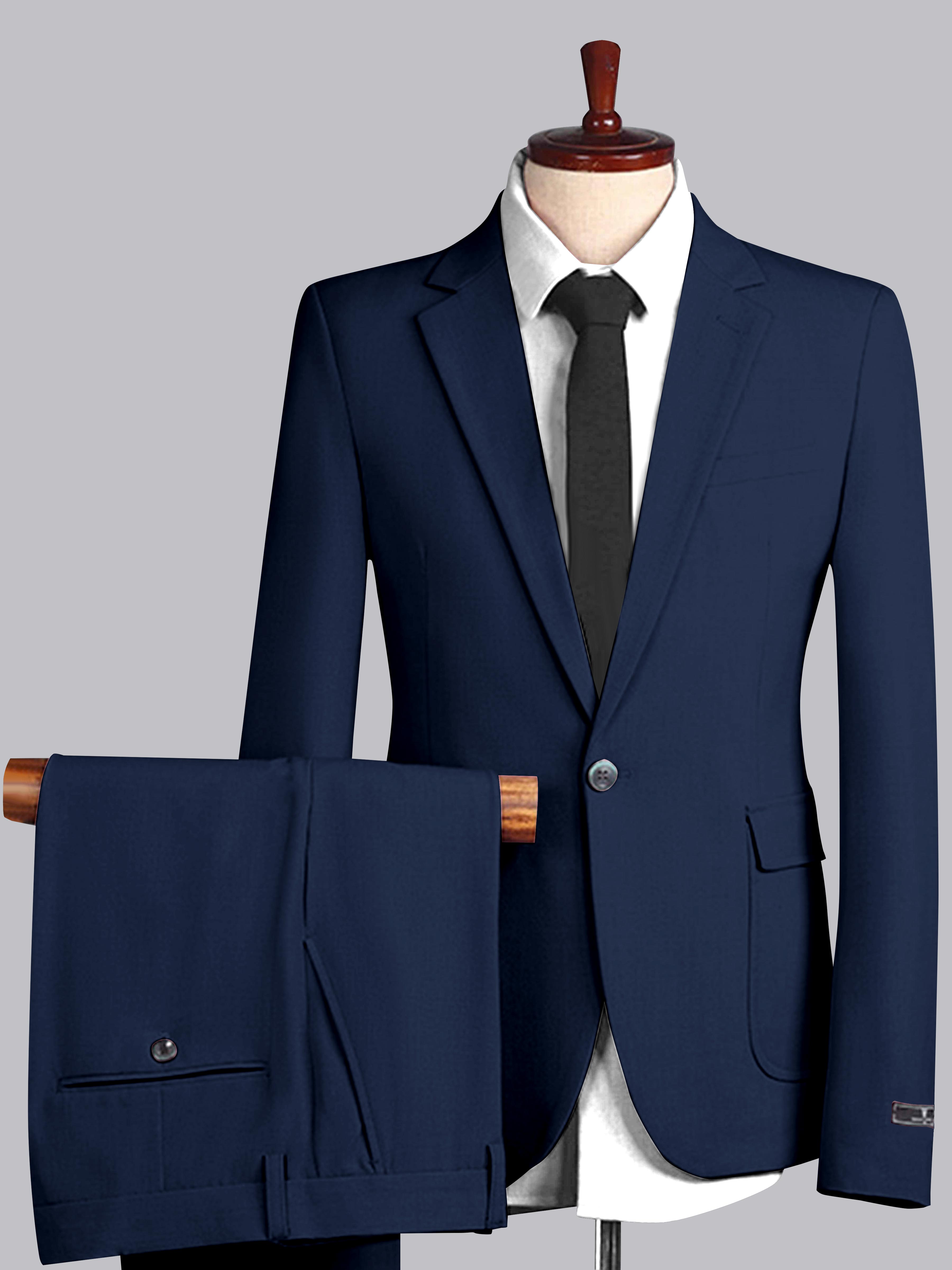 Costume Homme De Mariage 2 Pièces À Un Bouton Ajusté