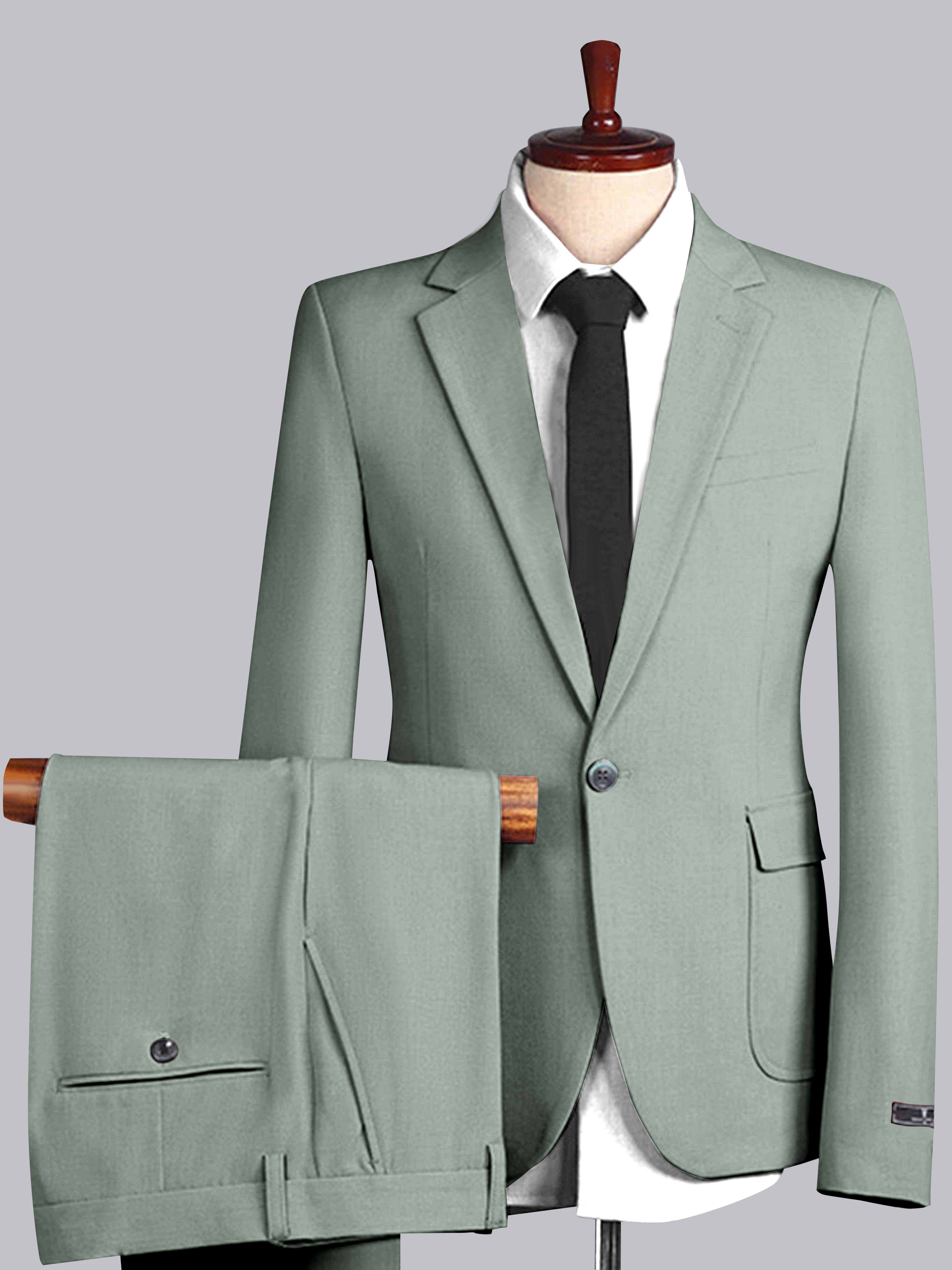 Costume Homme De Mariage 2 Pièces À Un Bouton Ajusté