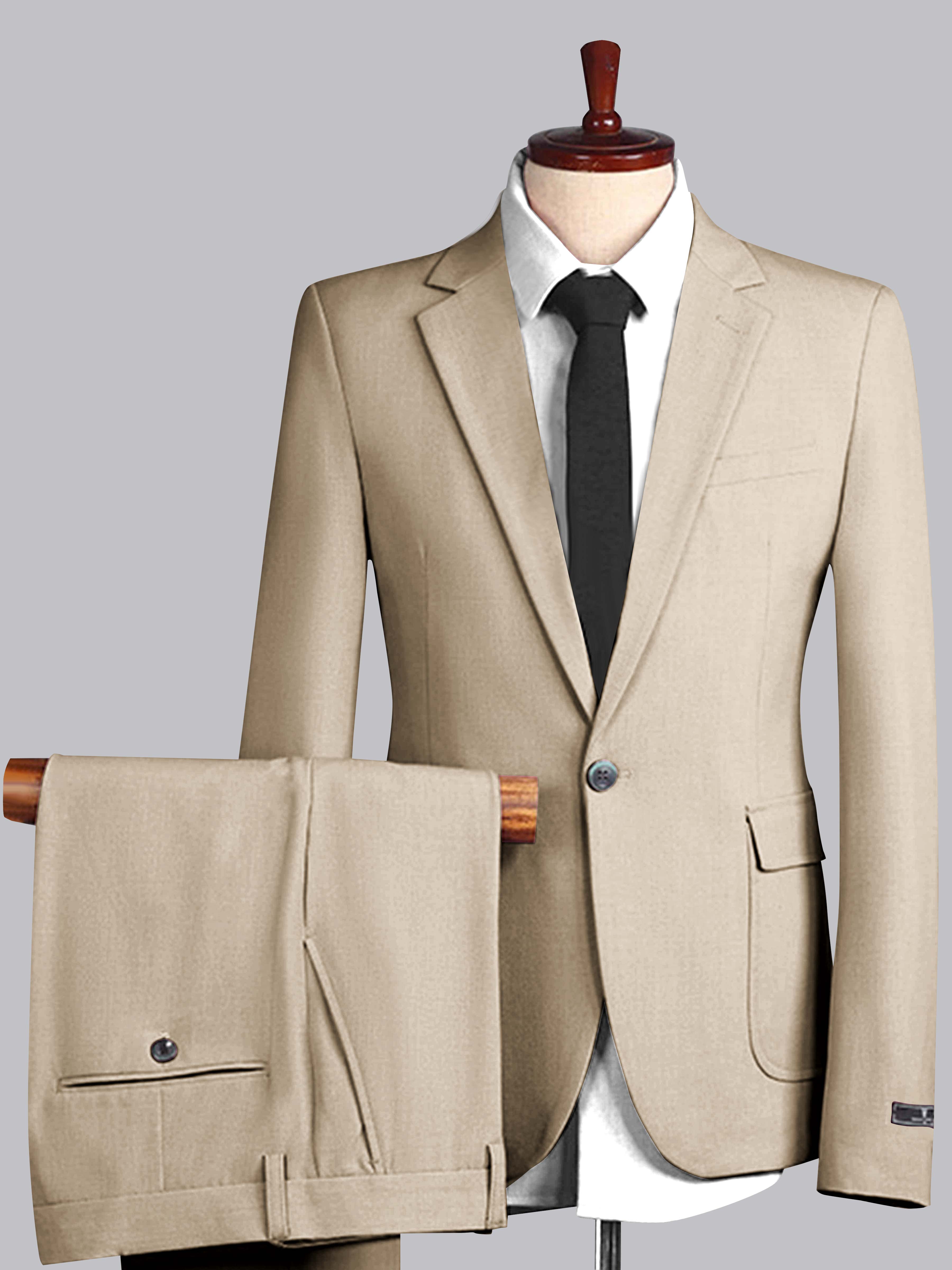 Costume Homme De Mariage 2 Pièces À Un Bouton Ajusté
