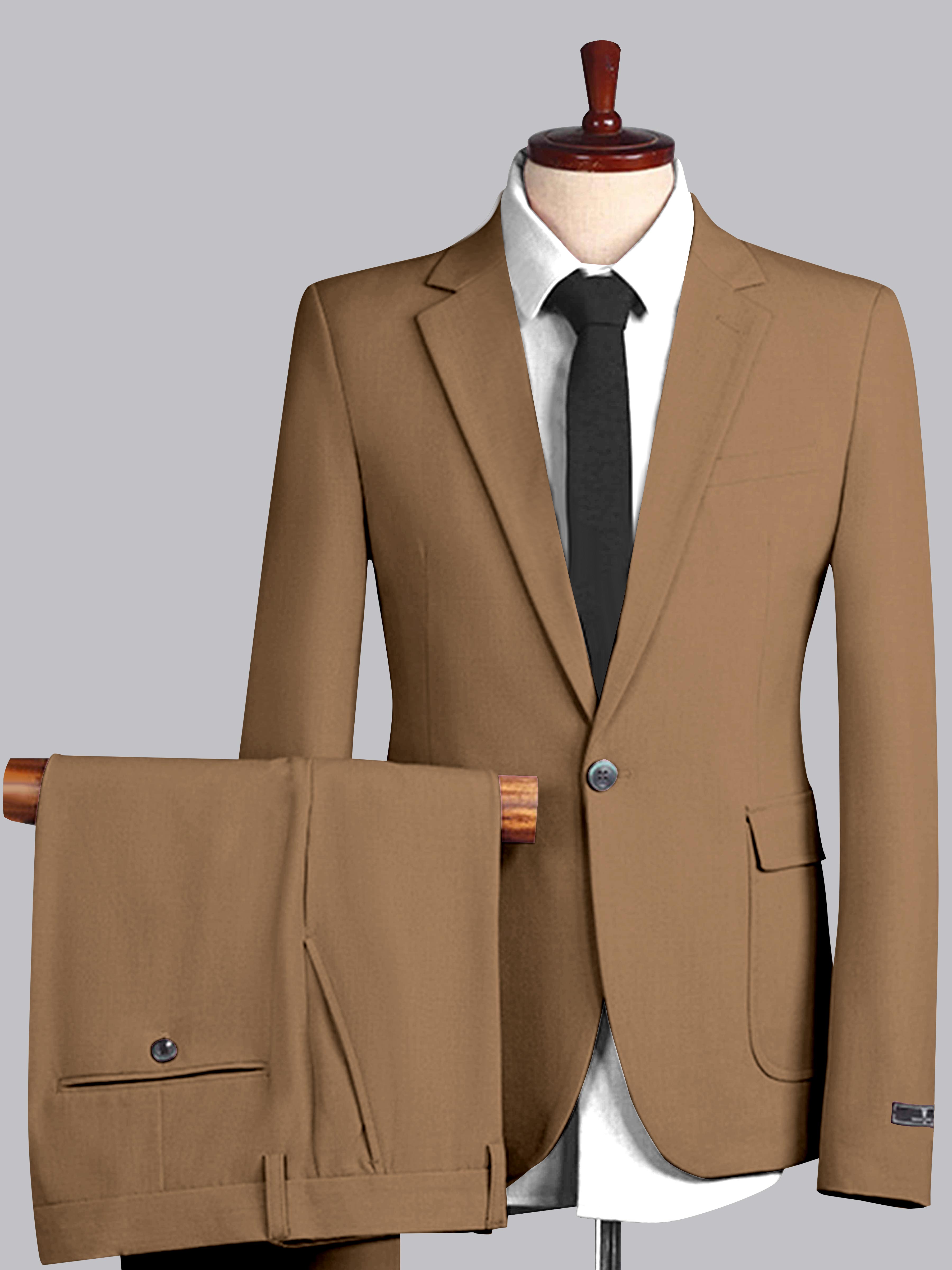 Costume Homme De Mariage 2 Pièces À Un Bouton Ajusté