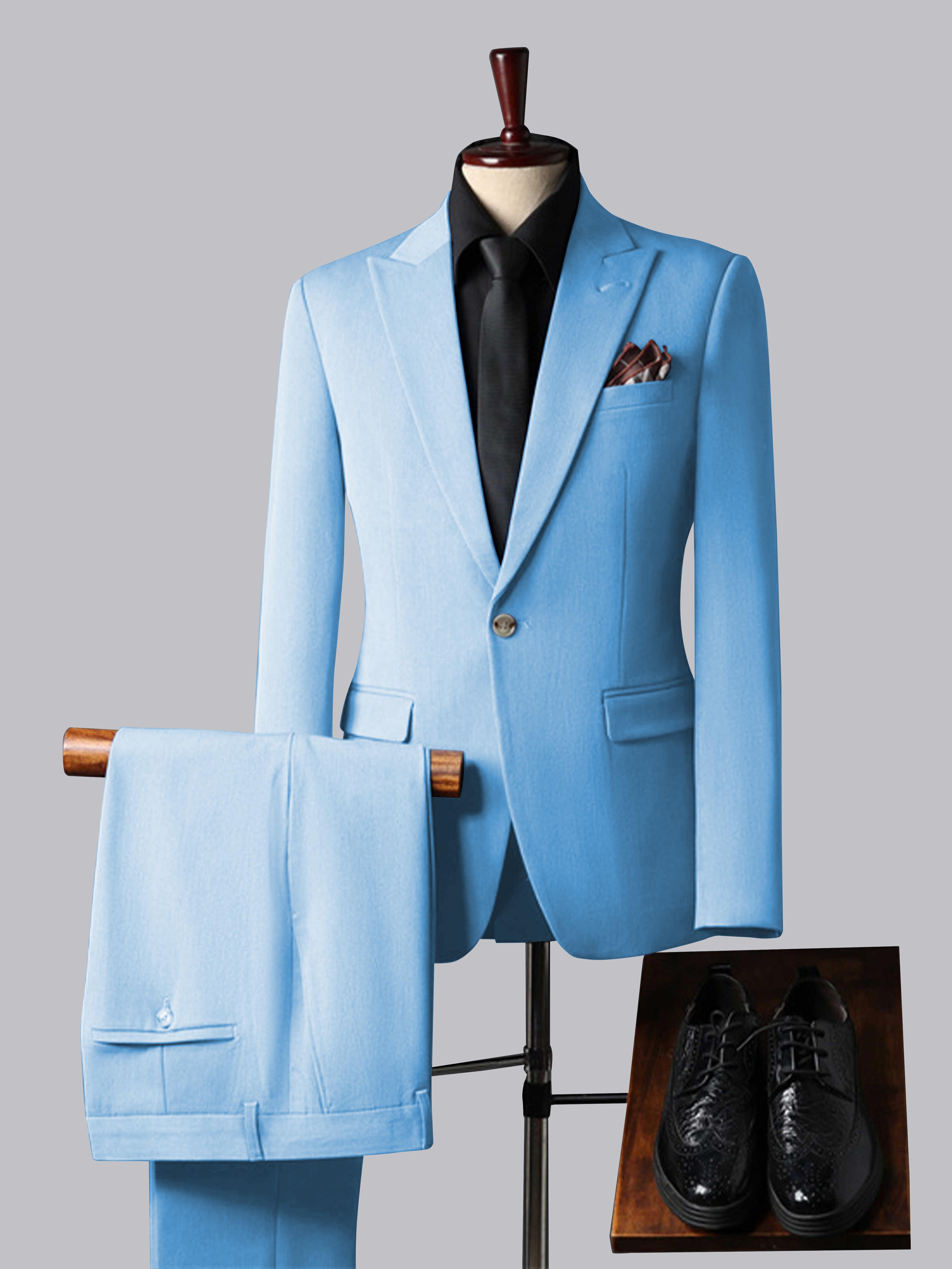 Costume Homme De Mariage 3 Pièces À Double Boutonnage Classique