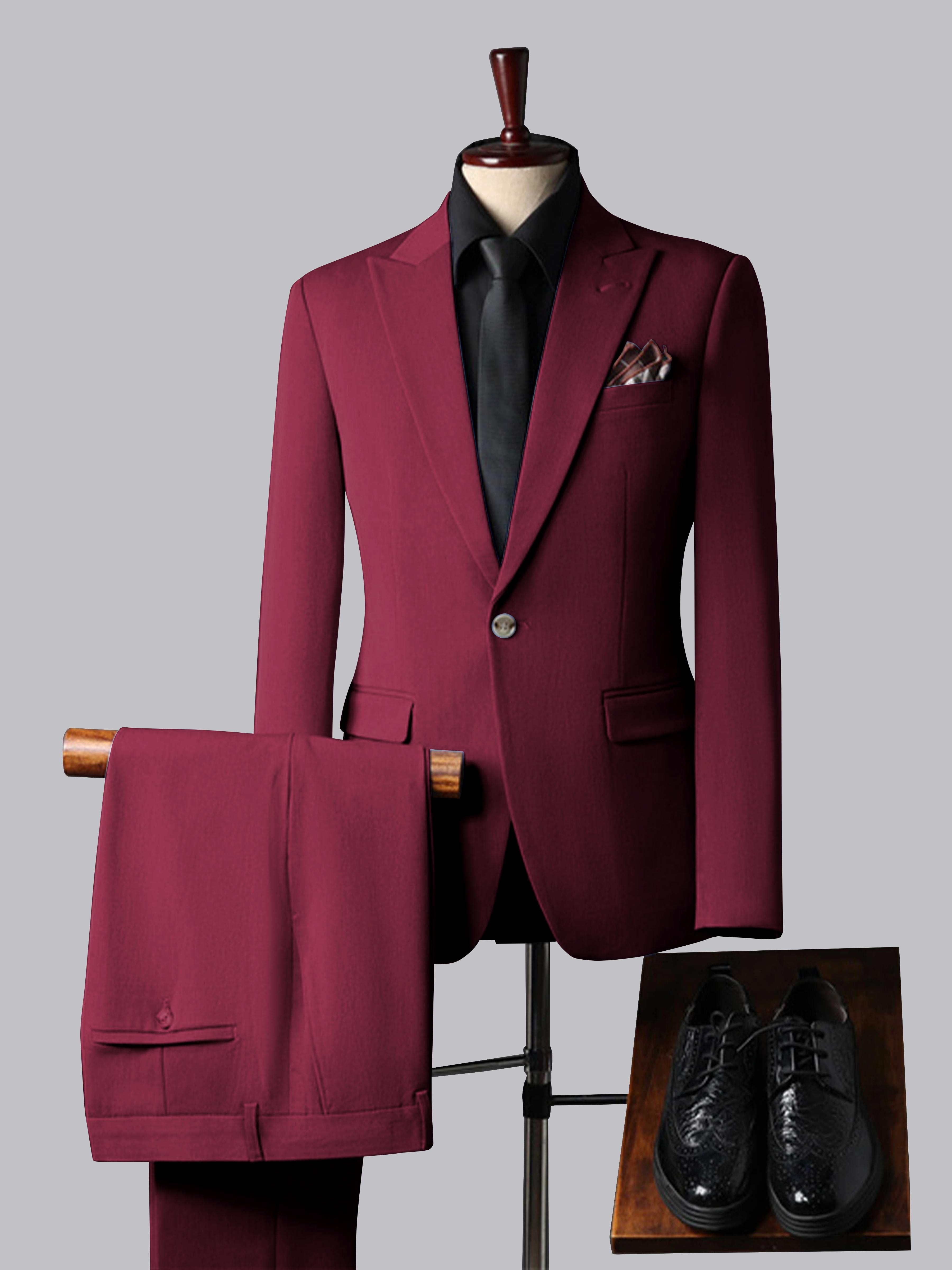 Costume Homme De Mariage 3 Pièces À Double Boutonnage Classique