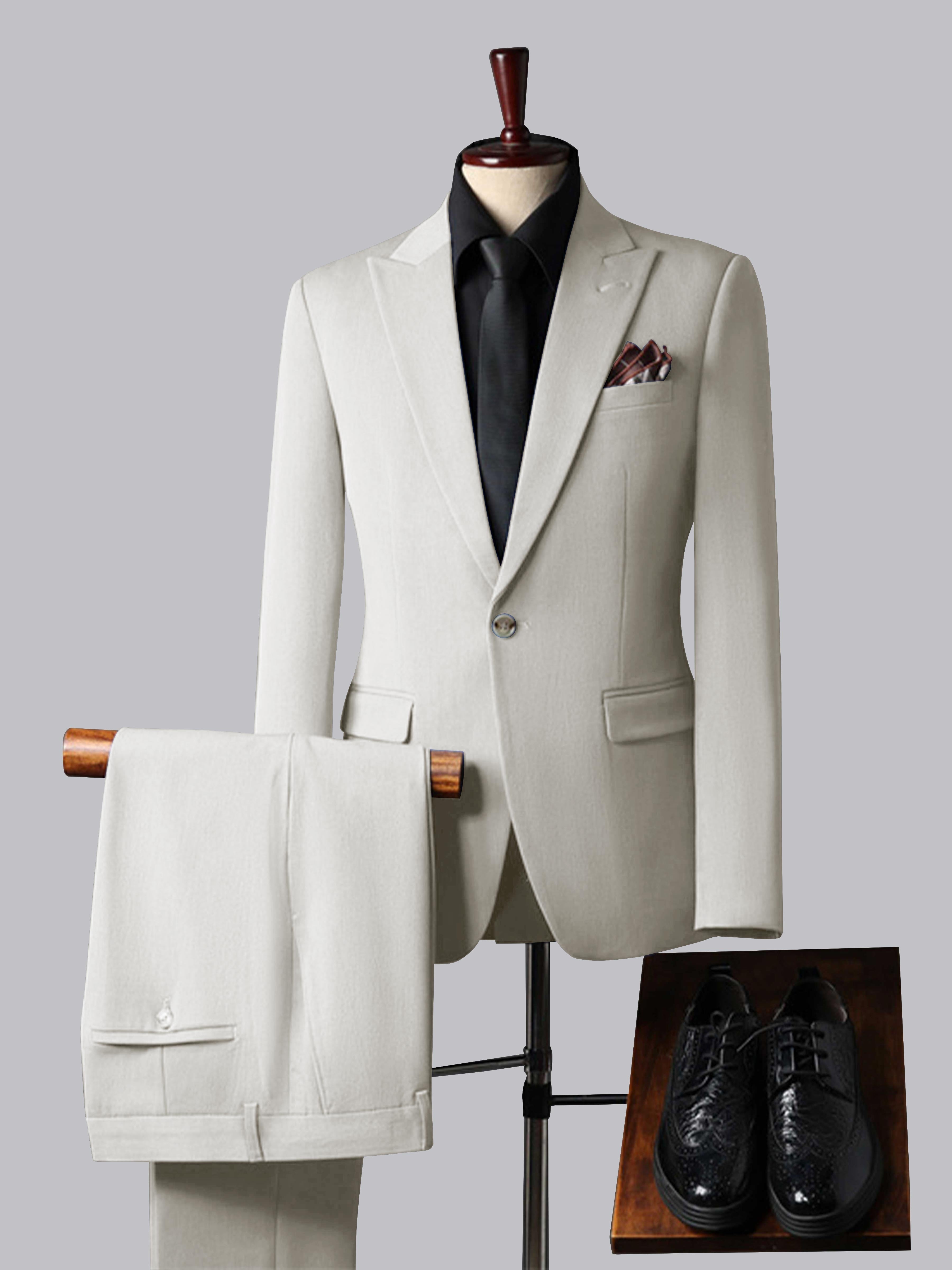 Costume Homme De Mariage 3 Pièces À Double Boutonnage Classique