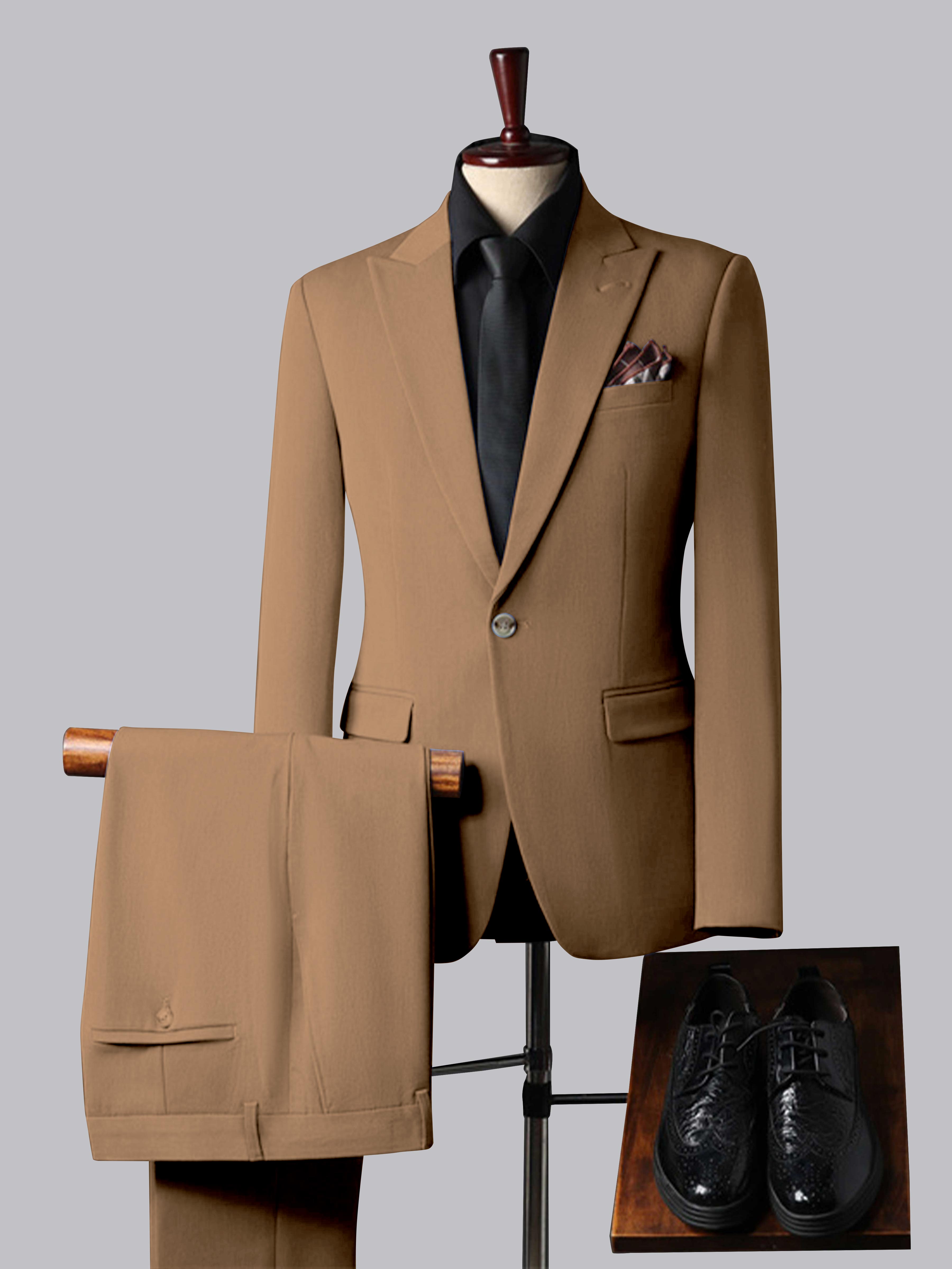 Costume Homme De Mariage 3 Pièces À Double Boutonnage Classique