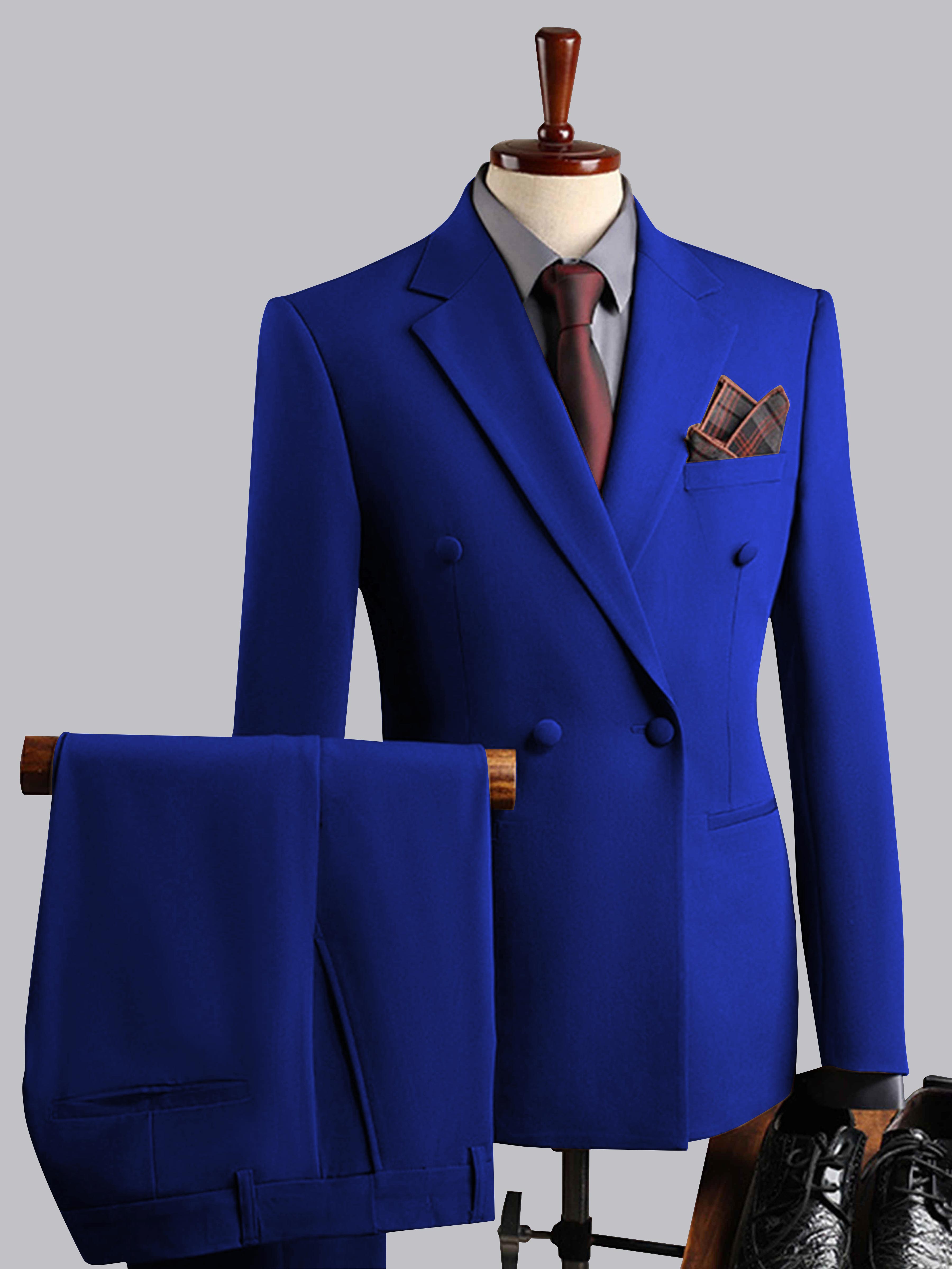 Costume Homme De Mariage 3 Pièces À Double Boutonnage Élégeant