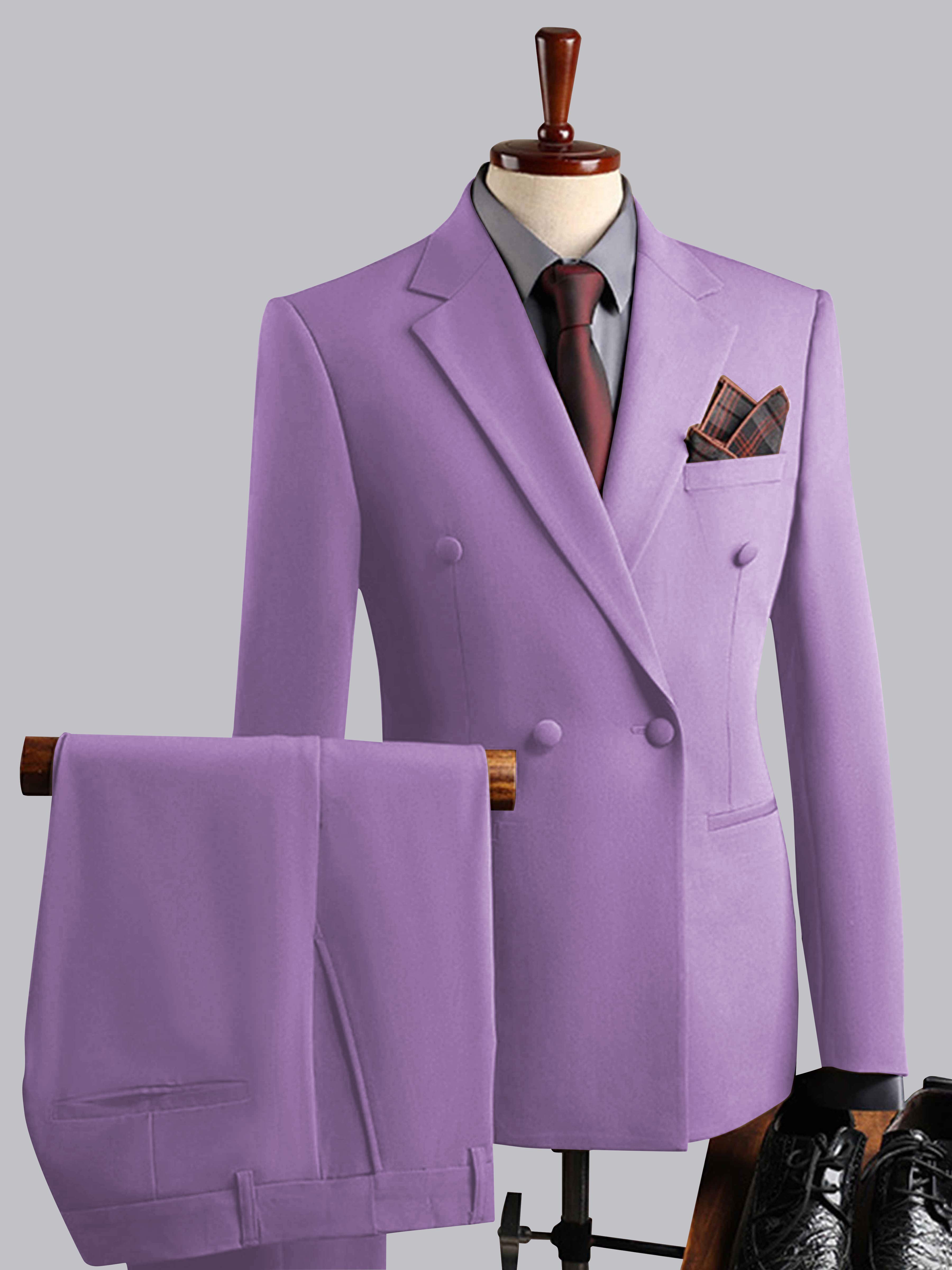 Costume Homme De Mariage 3 Pièces À Double Boutonnage Élégeant