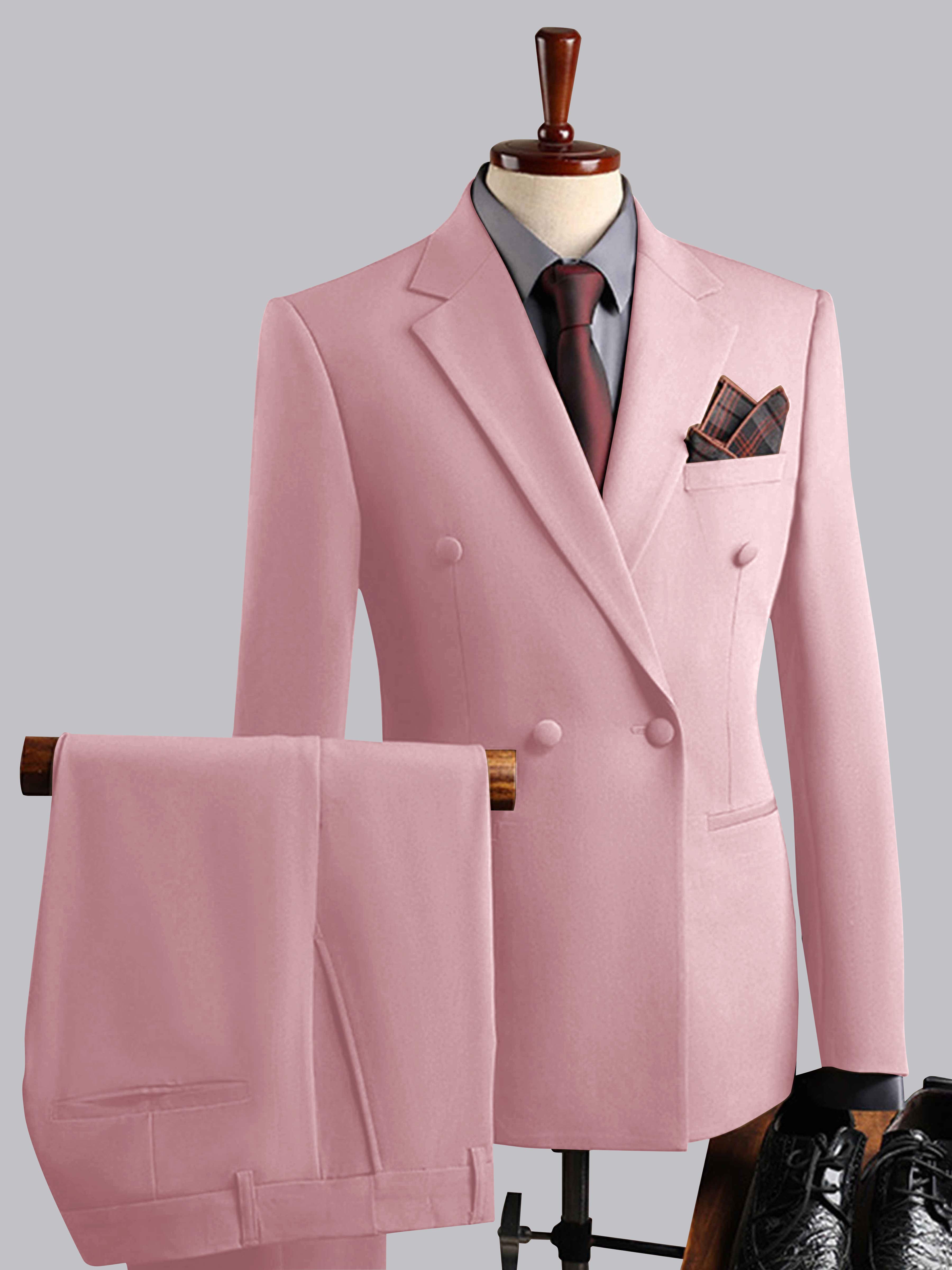 Costume Homme De Mariage 3 Pièces À Double Boutonnage Élégeant