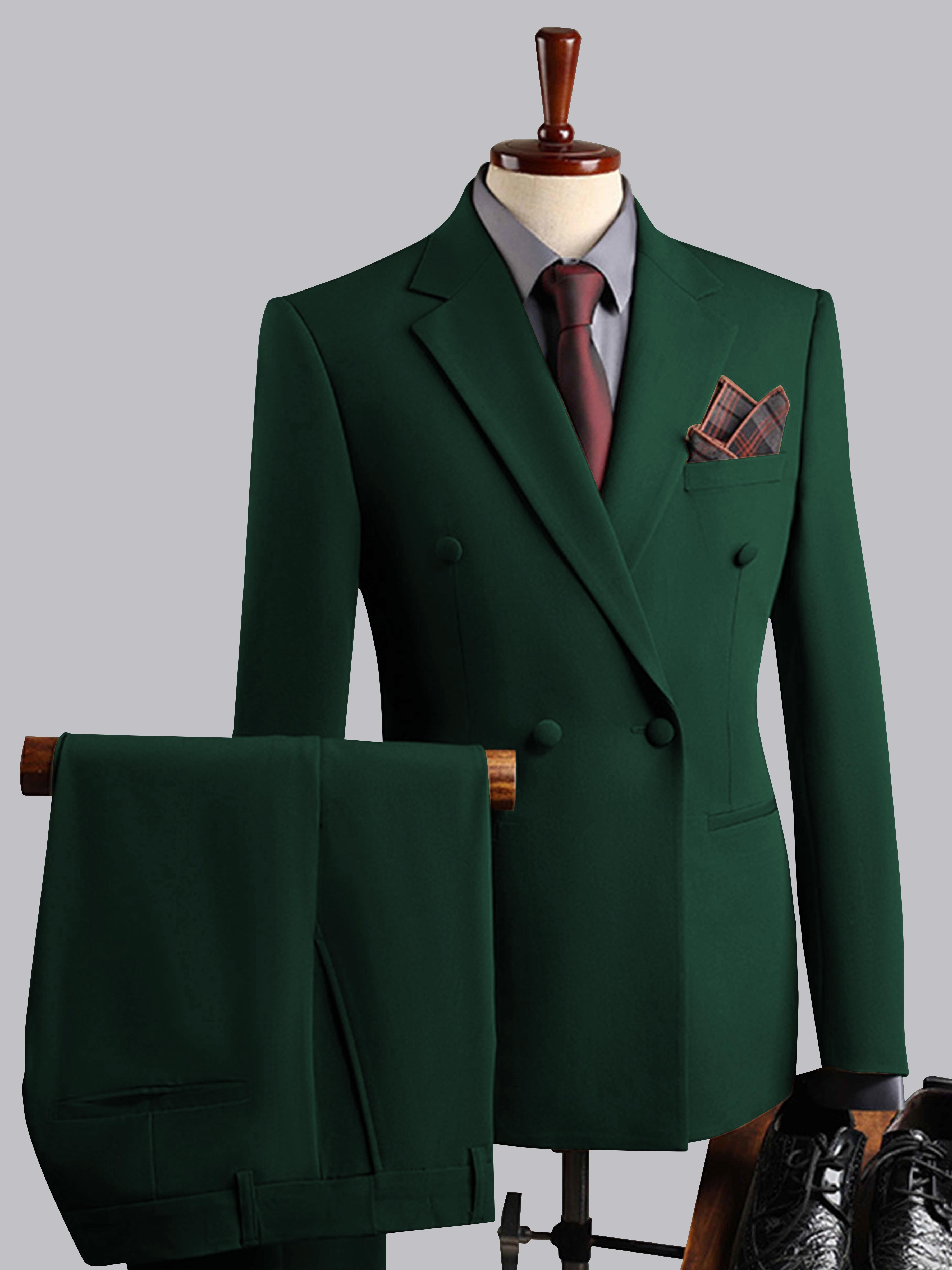 Costume Homme De Mariage 3 Pièces À Double Boutonnage Élégeant