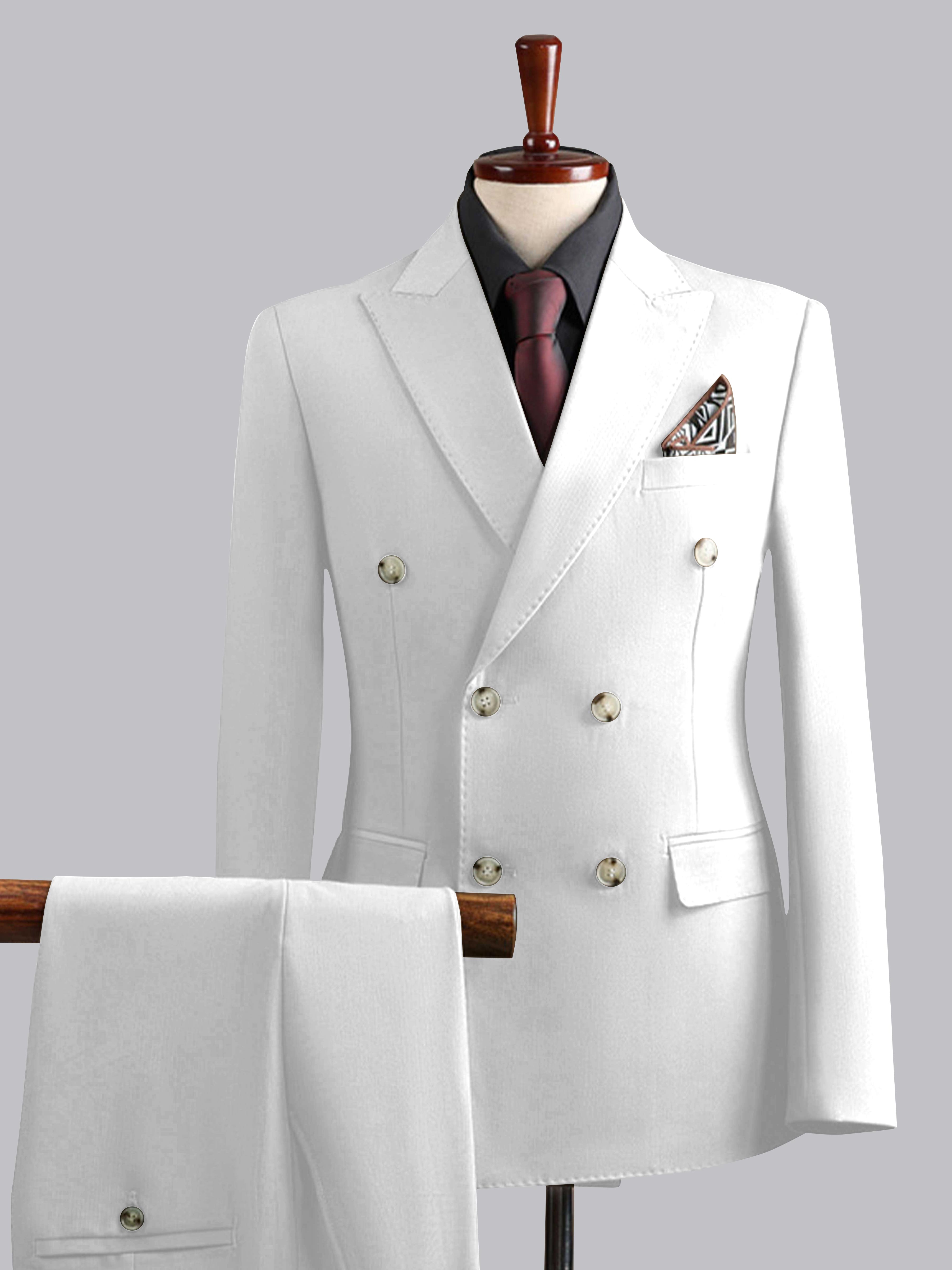 Costume Homme De Mariage 3 Pièces À Double Boutonnage Tailorisé Moderne