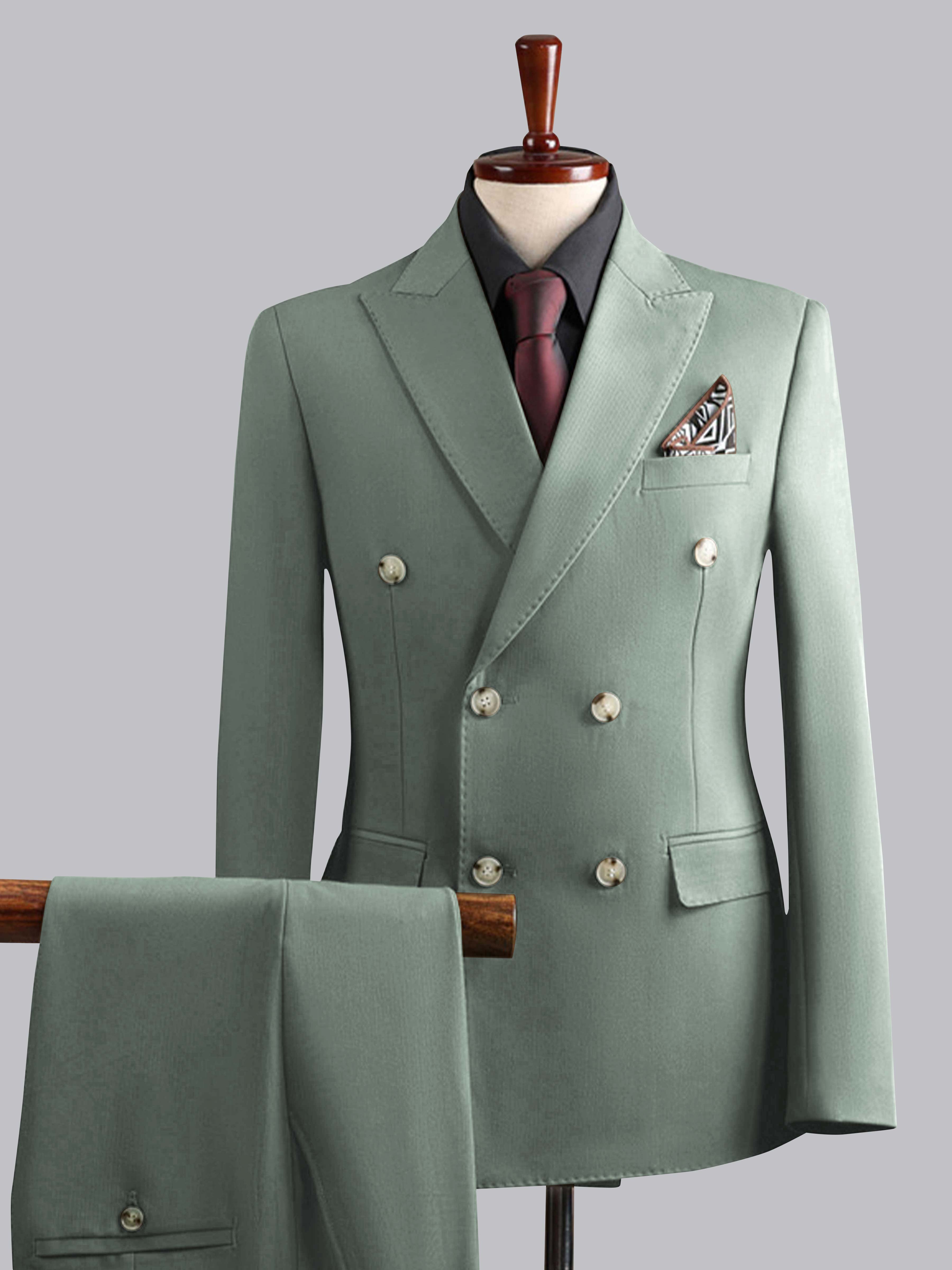 Costume Homme De Mariage 3 Pièces À Double Boutonnage Tailorisé Moderne