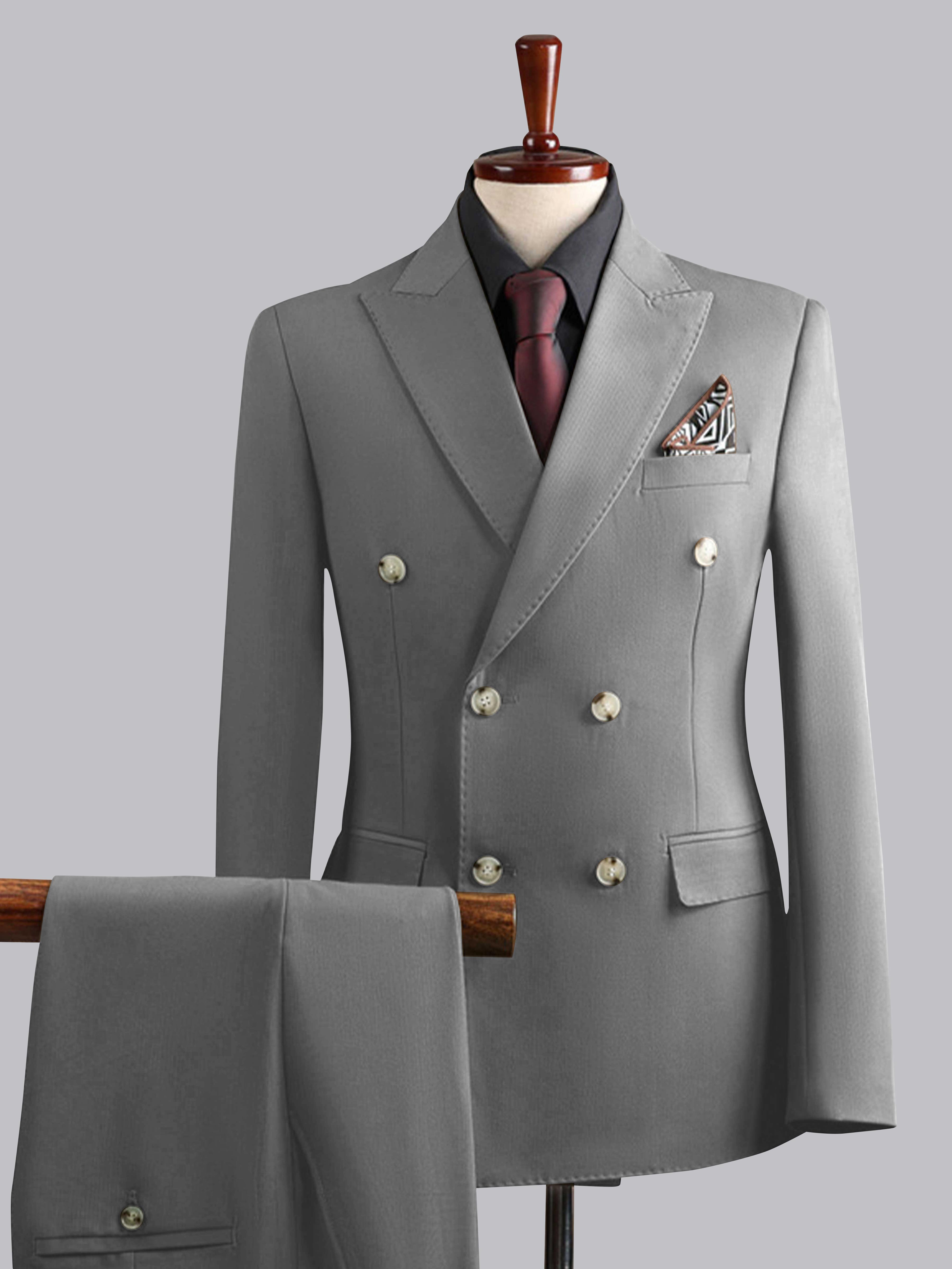 Costume Homme De Mariage 3 Pièces À Double Boutonnage Tailorisé Moderne