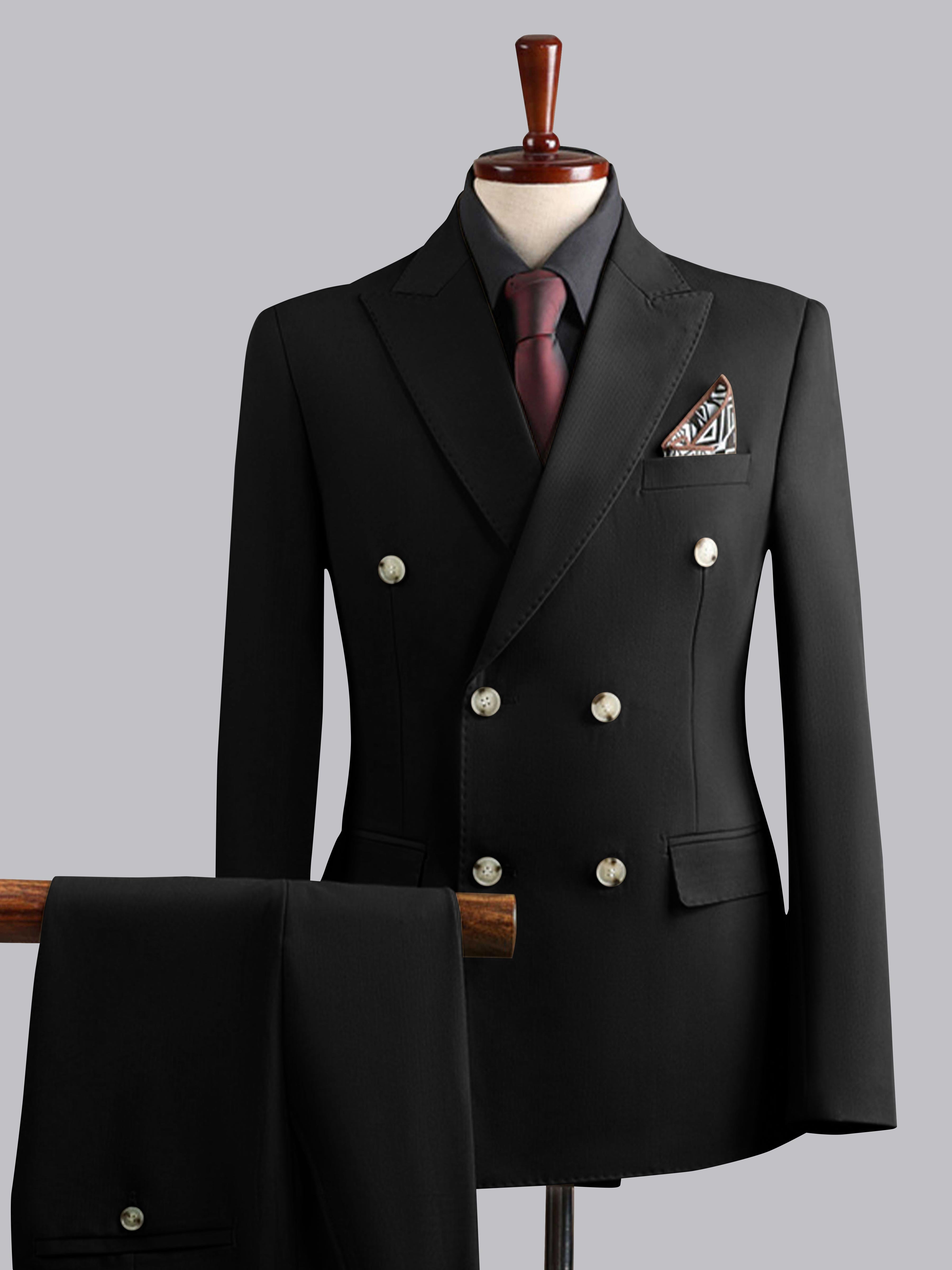 Costume Homme De Mariage 3 Pièces À Double Boutonnage Tailorisé Moderne
