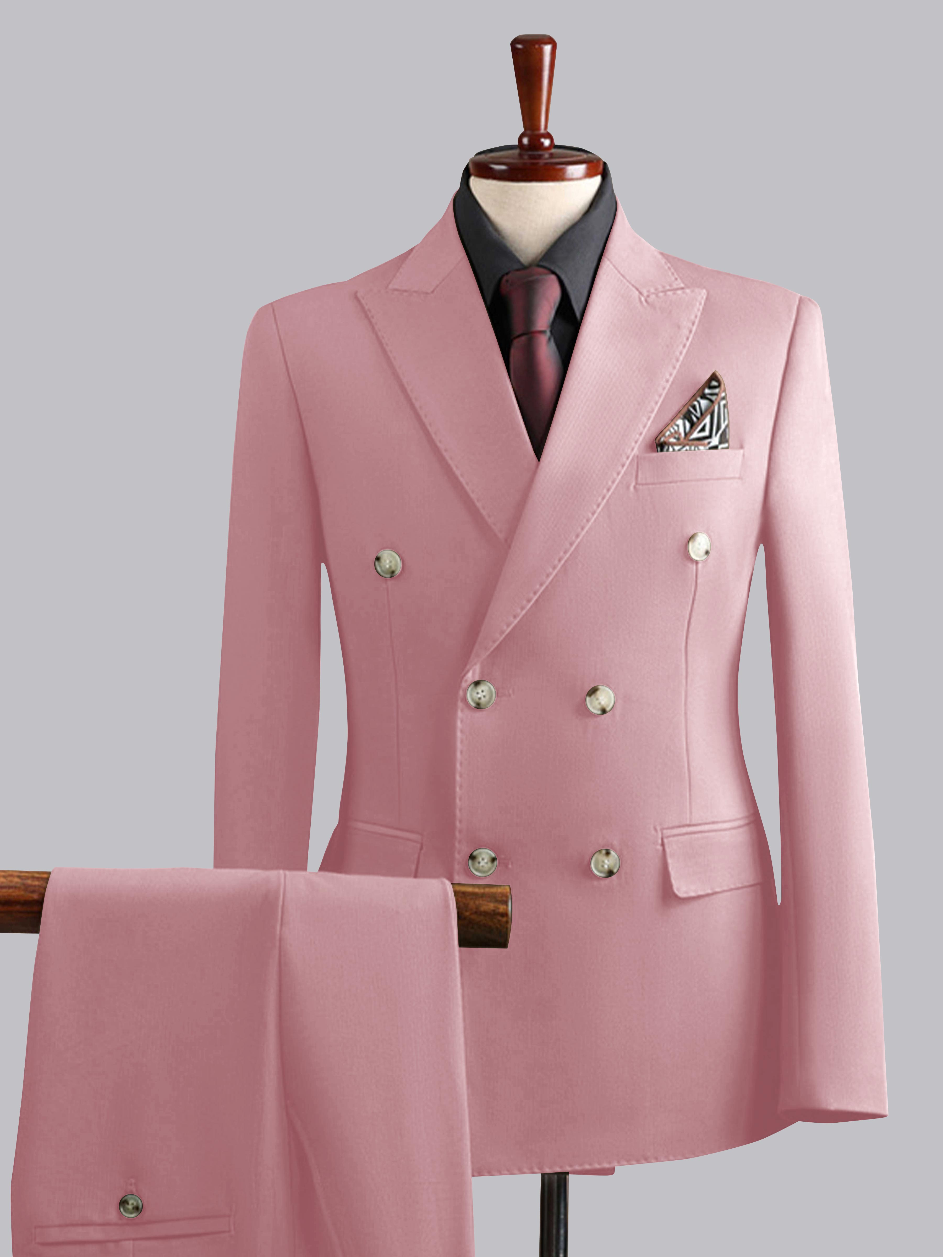 Costume Homme De Mariage 3 Pièces À Double Boutonnage Tailorisé Moderne