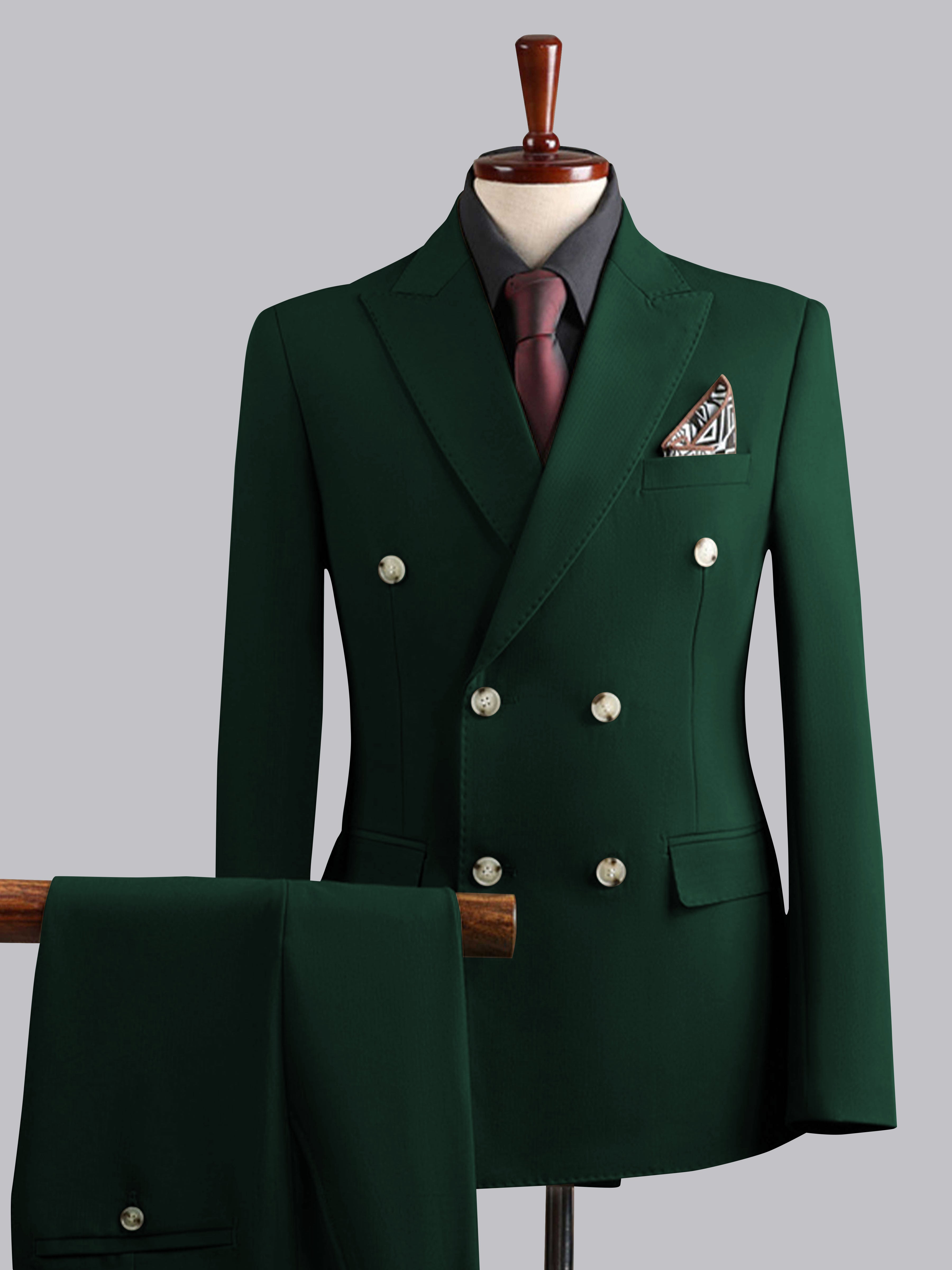 Costume Homme De Mariage 3 Pièces À Double Boutonnage Tailorisé Moderne